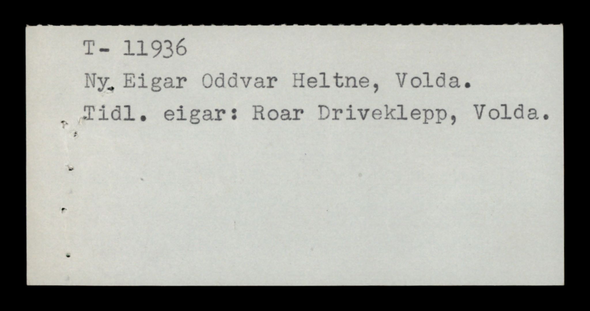 Møre og Romsdal vegkontor - Ålesund trafikkstasjon, AV/SAT-A-4099/F/Fe/L0031: Registreringskort for kjøretøy T 11800 - T 11996, 1927-1998, s. 2354