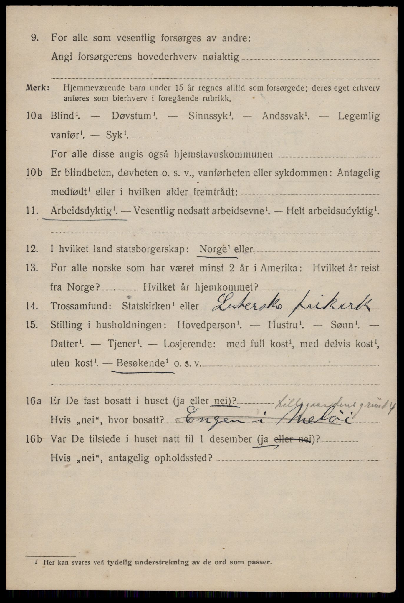 SAT, Folketelling 1920 for 1601 Trondheim kjøpstad, 1920, s. 94261