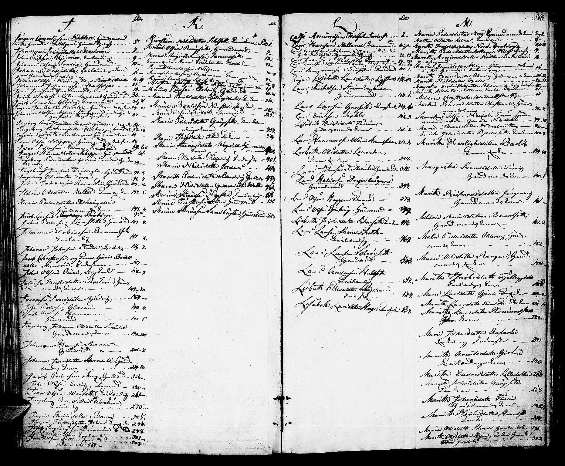 Nordmøre sorenskriveri, SAT/A-4132/1/3/3A/L0026: Skifteprotokoll nr. 24, 1817-1822, s. 562b-563a