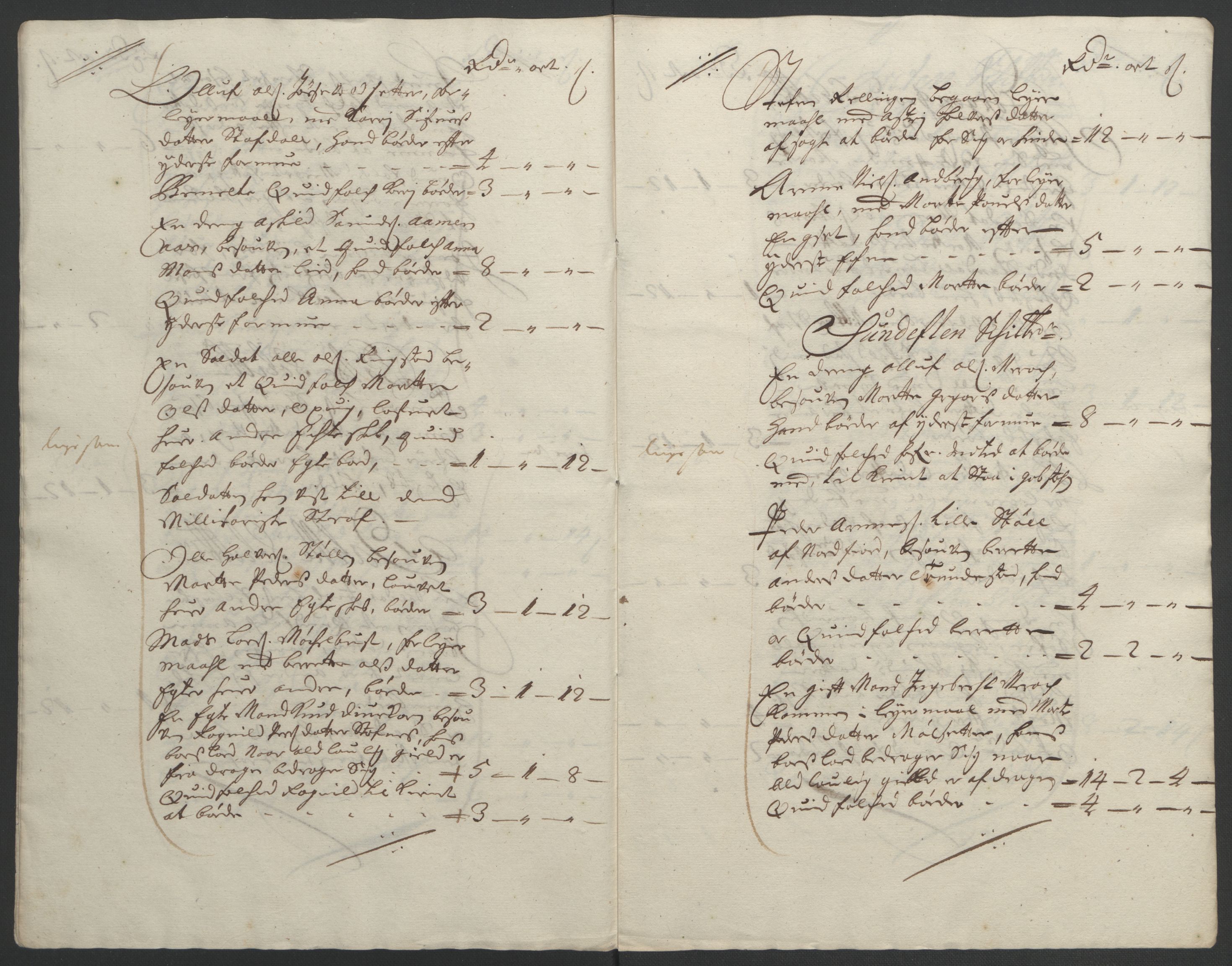 Rentekammeret inntil 1814, Reviderte regnskaper, Fogderegnskap, RA/EA-4092/R54/L3554: Fogderegnskap Sunnmøre, 1691-1693, s. 260