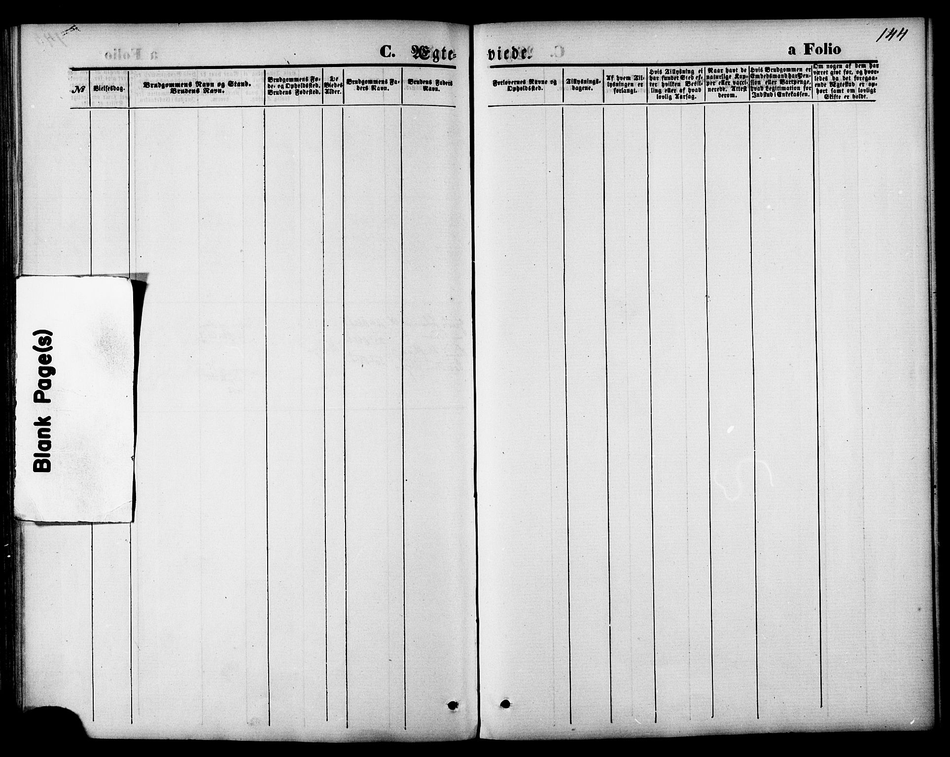 Ministerialprotokoller, klokkerbøker og fødselsregistre - Nord-Trøndelag, AV/SAT-A-1458/744/L0419: Ministerialbok nr. 744A03, 1867-1881, s. 144