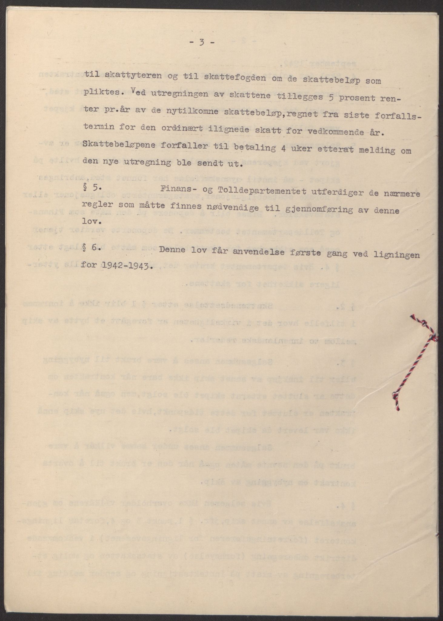 NS-administrasjonen 1940-1945 (Statsrådsekretariatet, de kommisariske statsråder mm), RA/S-4279/D/Db/L0098: Lover II, 1942, s. 110