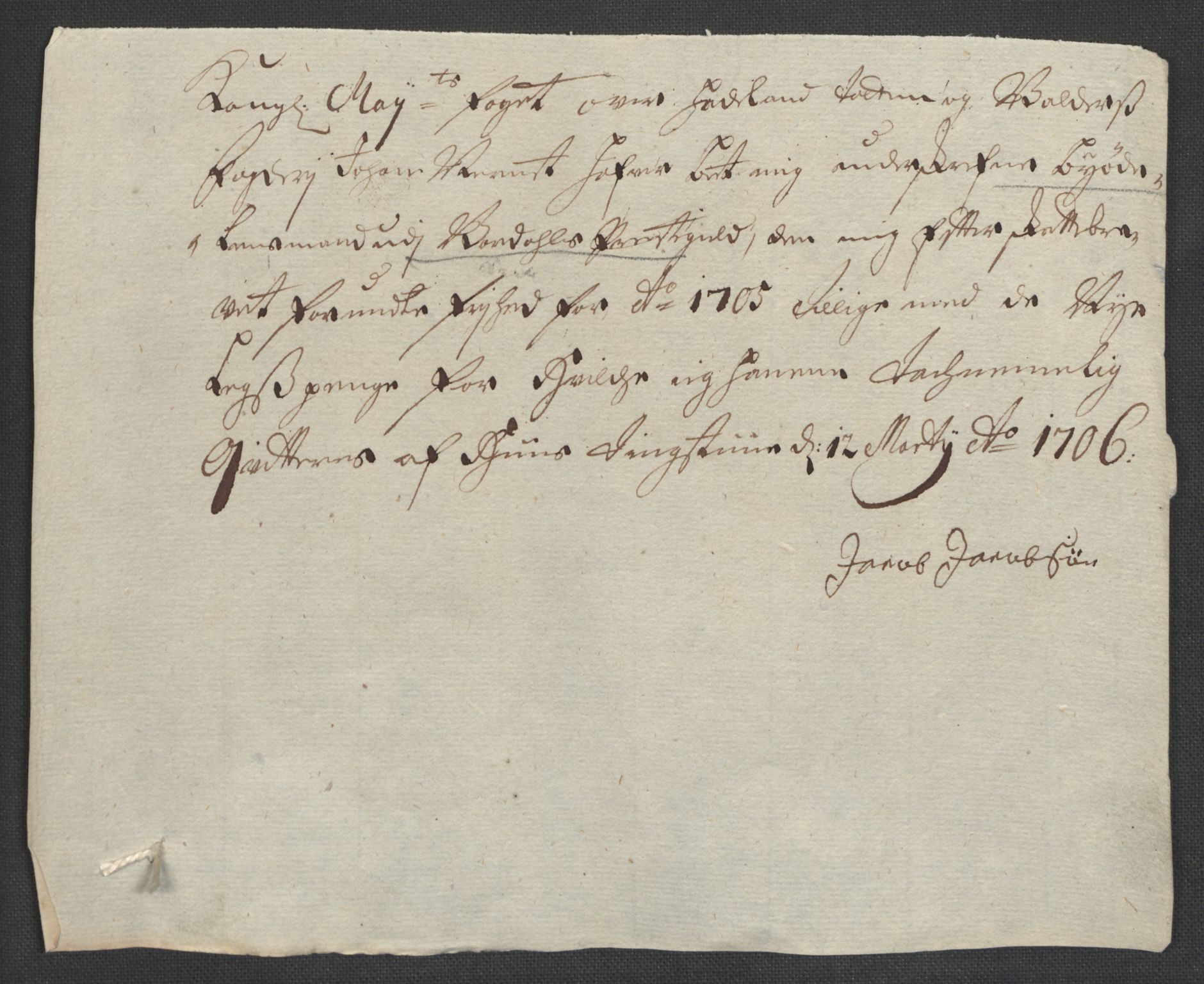 Rentekammeret inntil 1814, Reviderte regnskaper, Fogderegnskap, AV/RA-EA-4092/R18/L1303: Fogderegnskap Hadeland, Toten og Valdres, 1705, s. 55