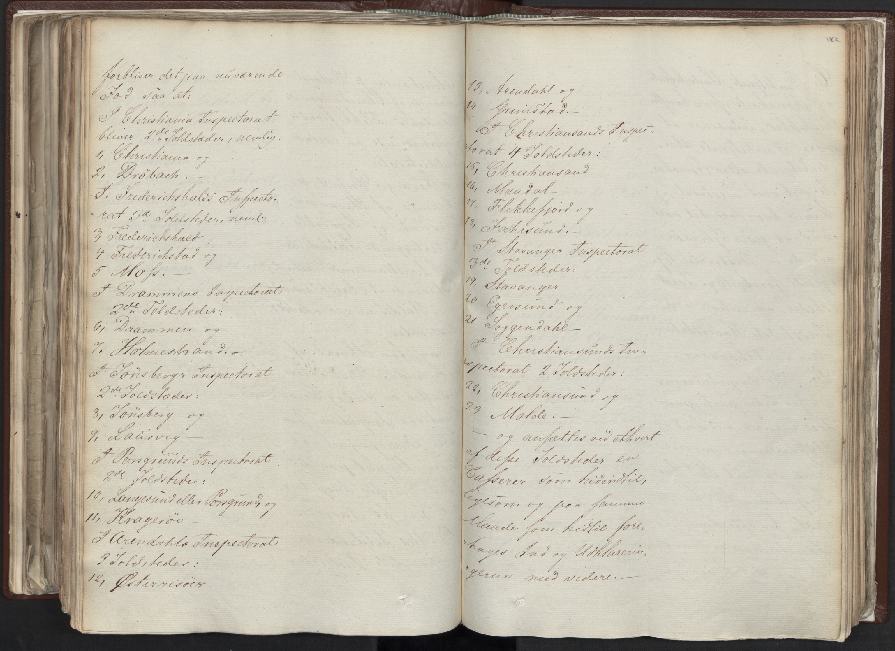 Statsrådssekretariatet, AV/RA-S-1001/A/Ab/L0012: Kgl. res. nr. 5679-6008 II, 1821, s. 181b-182a