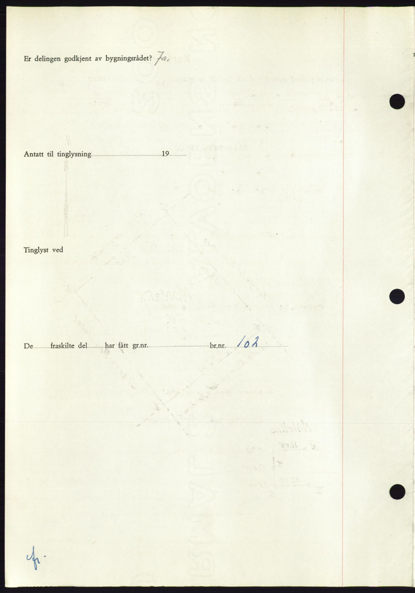 Søre Sunnmøre sorenskriveri, AV/SAT-A-4122/1/2/2C/L0094: Pantebok nr. 20A, 1953-1953, Dagboknr: 1065/1953