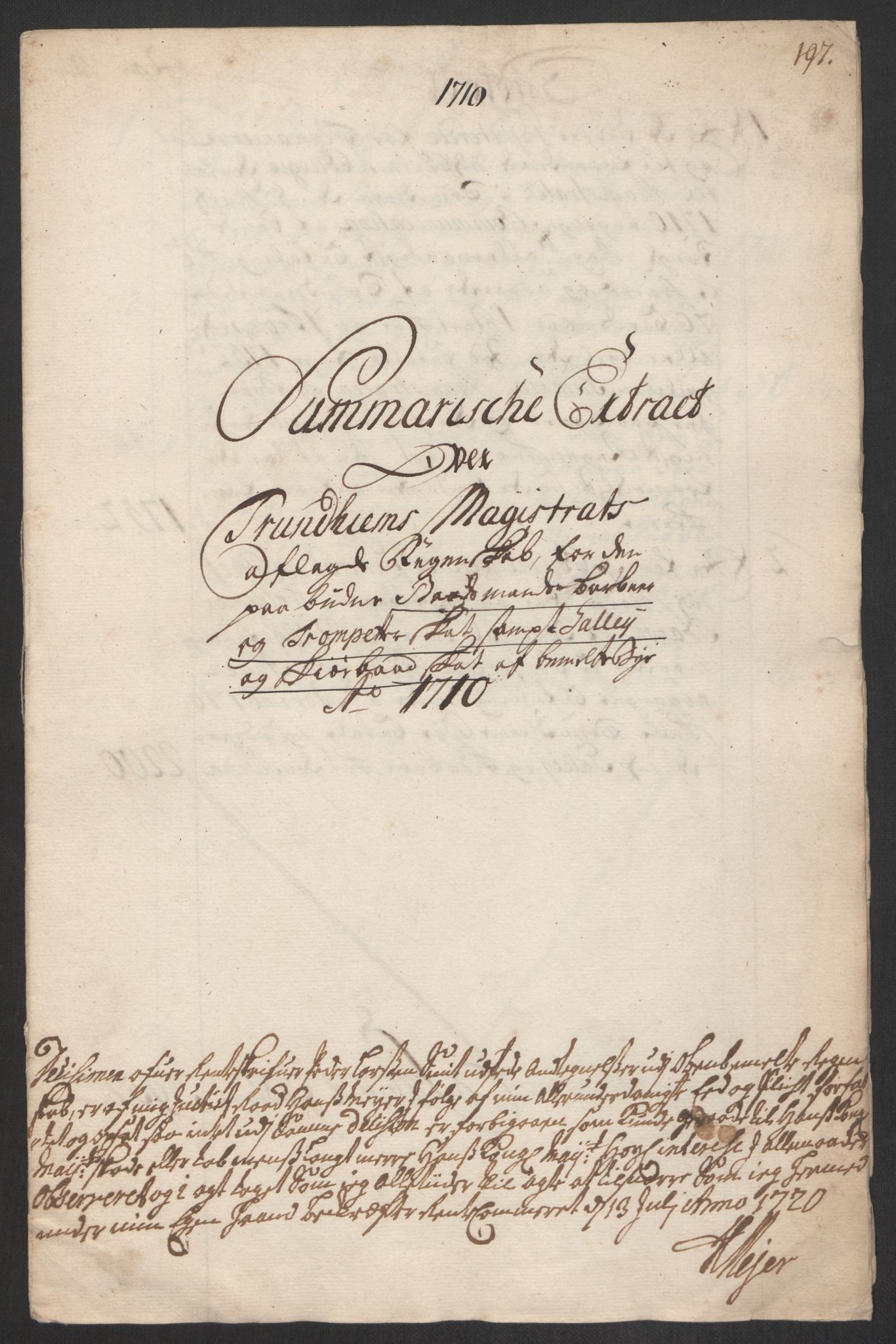 Rentekammeret inntil 1814, Reviderte regnskaper, Byregnskaper, RA/EA-4066/R/Rs/L0507: [S3] Kontribusjonsregnskap, 1699-1711, s. 387