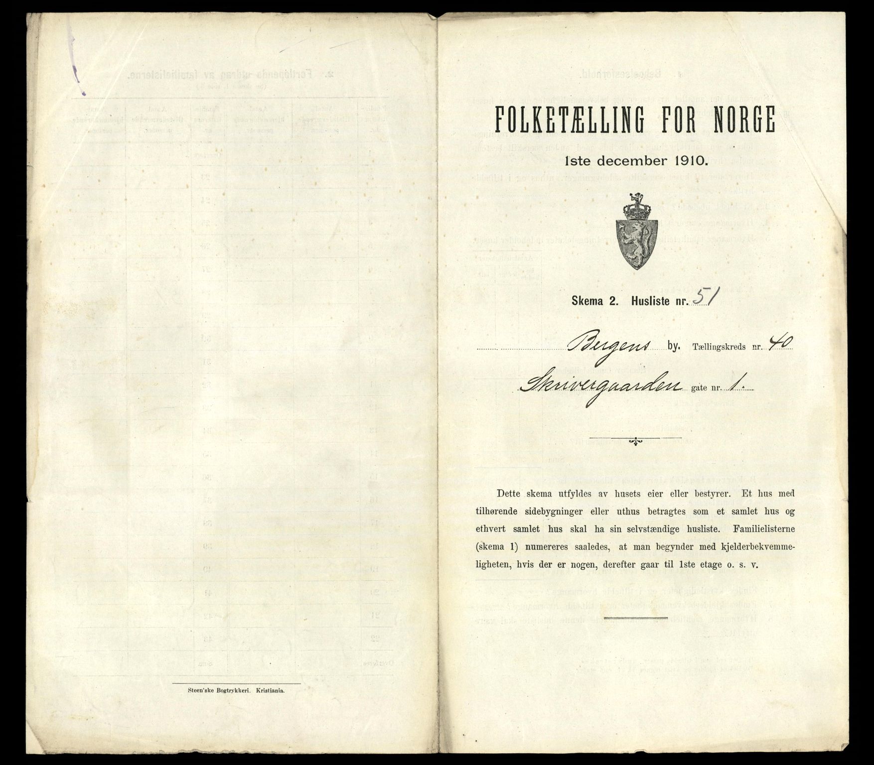 RA, Folketelling 1910 for 1301 Bergen kjøpstad, 1910, s. 13813