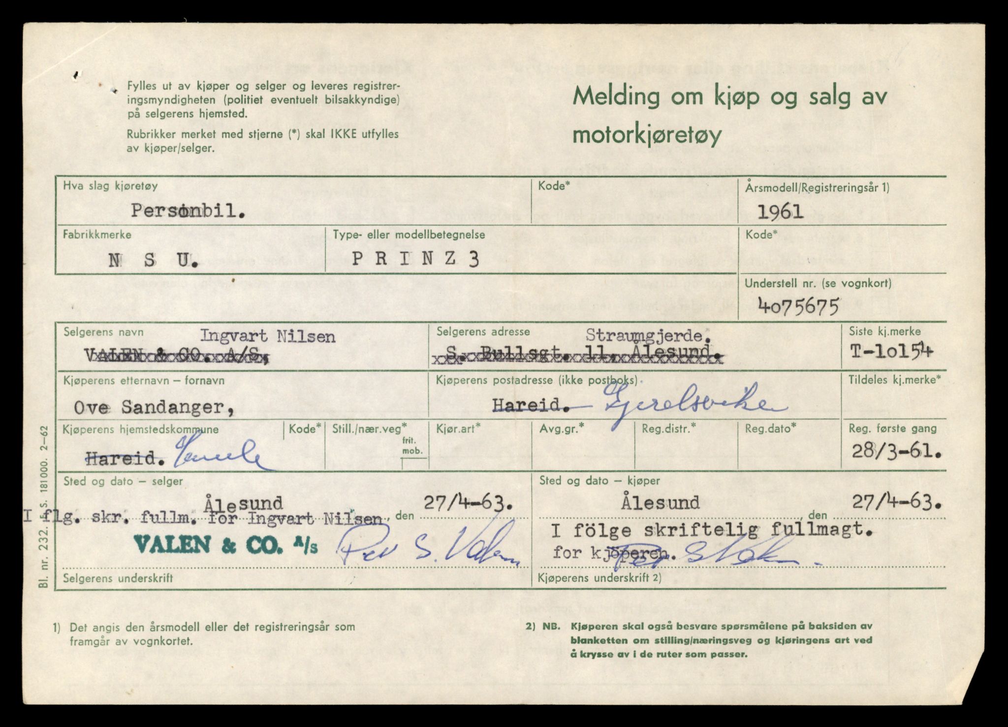 Møre og Romsdal vegkontor - Ålesund trafikkstasjon, AV/SAT-A-4099/F/Fe/L0018: Registreringskort for kjøretøy T 10091 - T 10227, 1927-1998, s. 1263