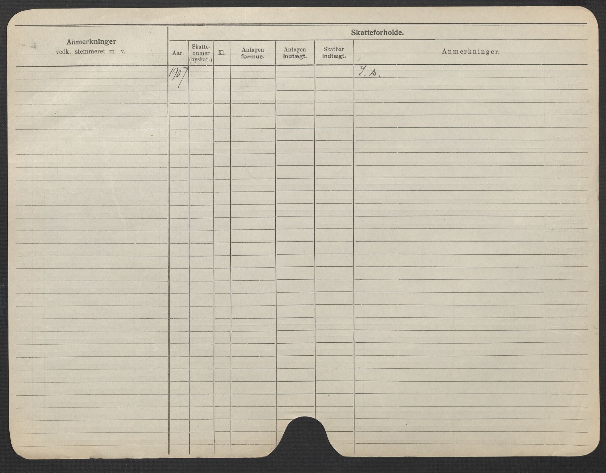 Oslo folkeregister, Registerkort, AV/SAO-A-11715/F/Fa/Fac/L0022: Kvinner, 1906-1914, s. 873b