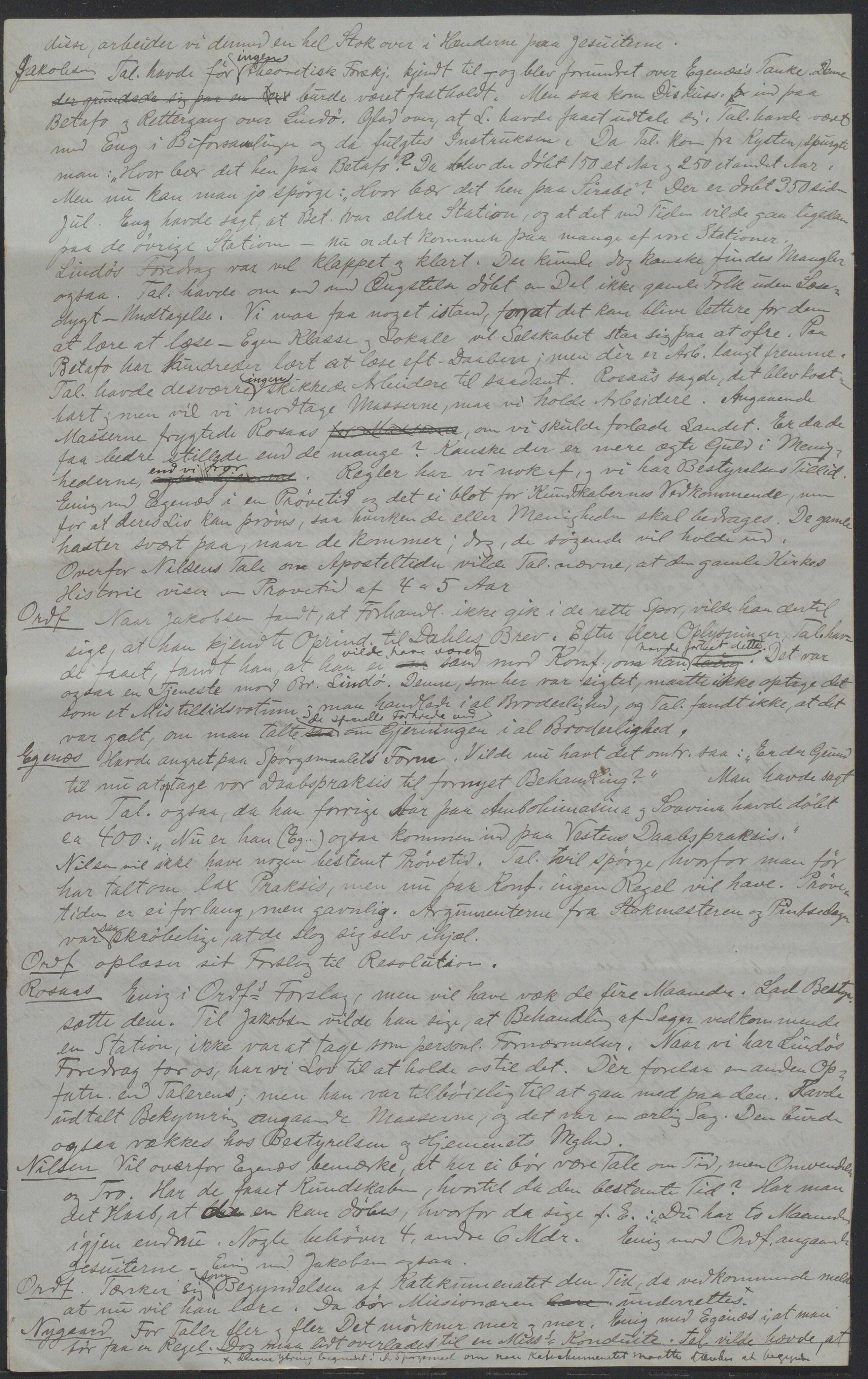 Det Norske Misjonsselskap - hovedadministrasjonen, VID/MA-A-1045/D/Da/Daa/L0037/0006: Konferansereferat og årsberetninger / Konferansereferat fra Madagaskar Innland., 1888