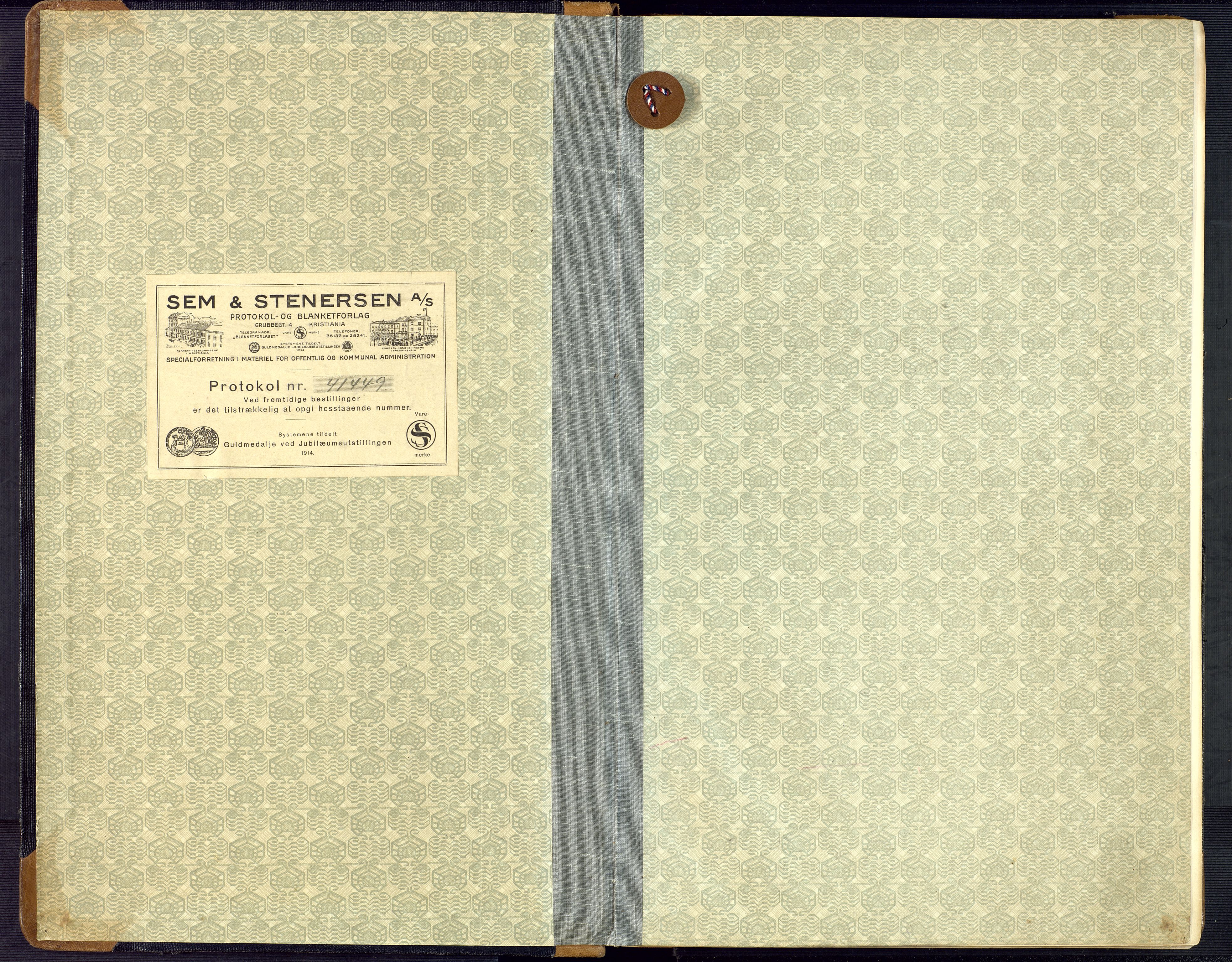 Oddernes sokneprestkontor, SAK/1111-0033/F/Fb/Fba/L0011: Klokkerbok nr. B 11, 1923-1969