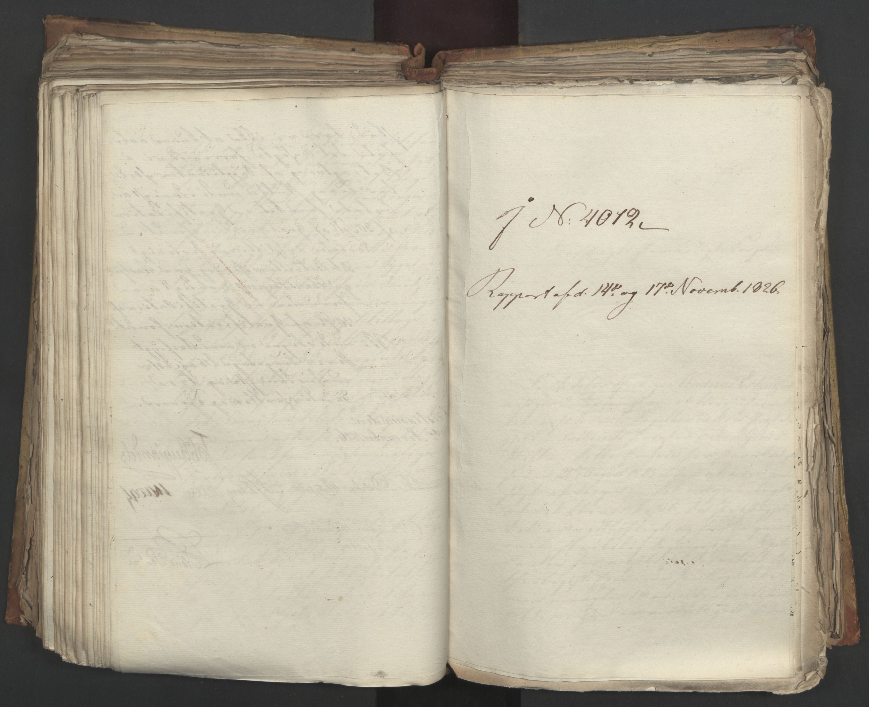Statsrådsavdelingen i Stockholm, AV/RA-S-1003/D/Da/L0049: Regjeringsinnstillinger nr. 3860-4086, 1826, s. 363