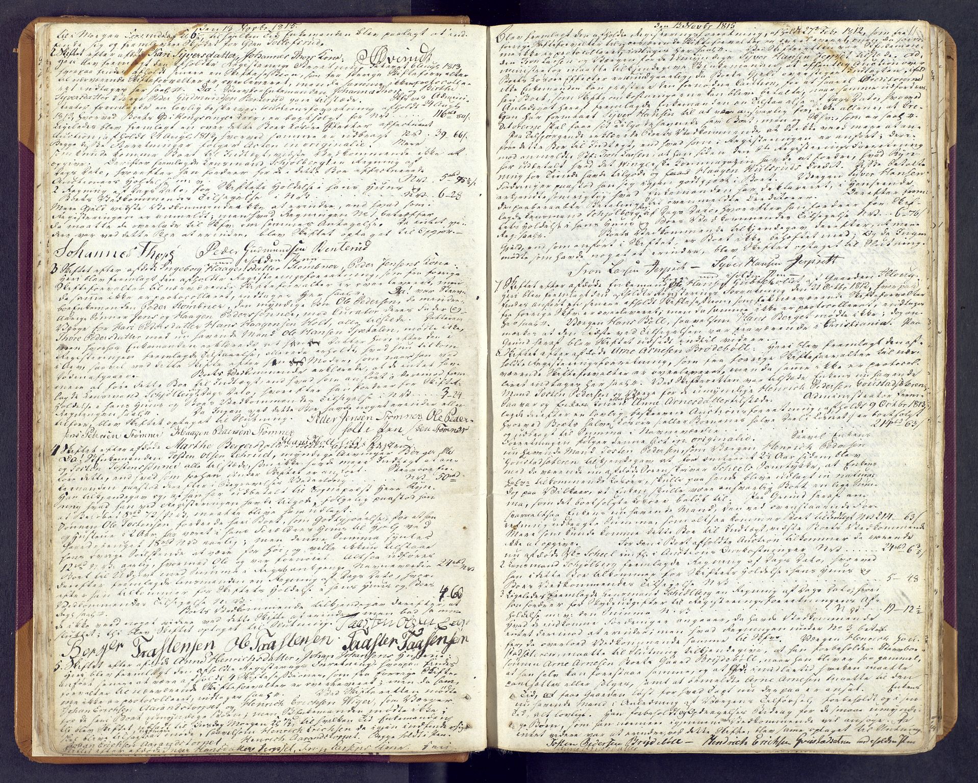 Solør og Odalen sorenskriveri, AV/SAH-TING-026/J/Jc/L0003: Skifteforhandlingsprotokoll - Vinger, 1815-1827, s. 11