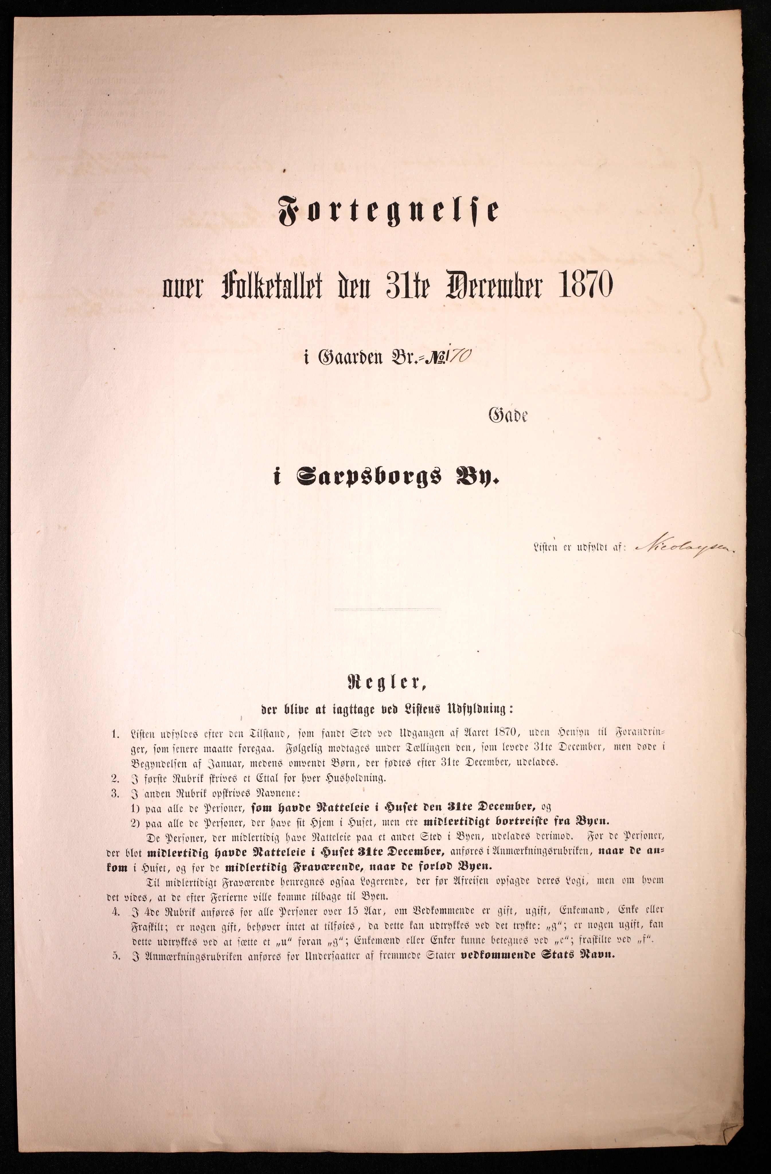RA, Folketelling 1870 for 0102 Sarpsborg kjøpstad, 1870, s. 553