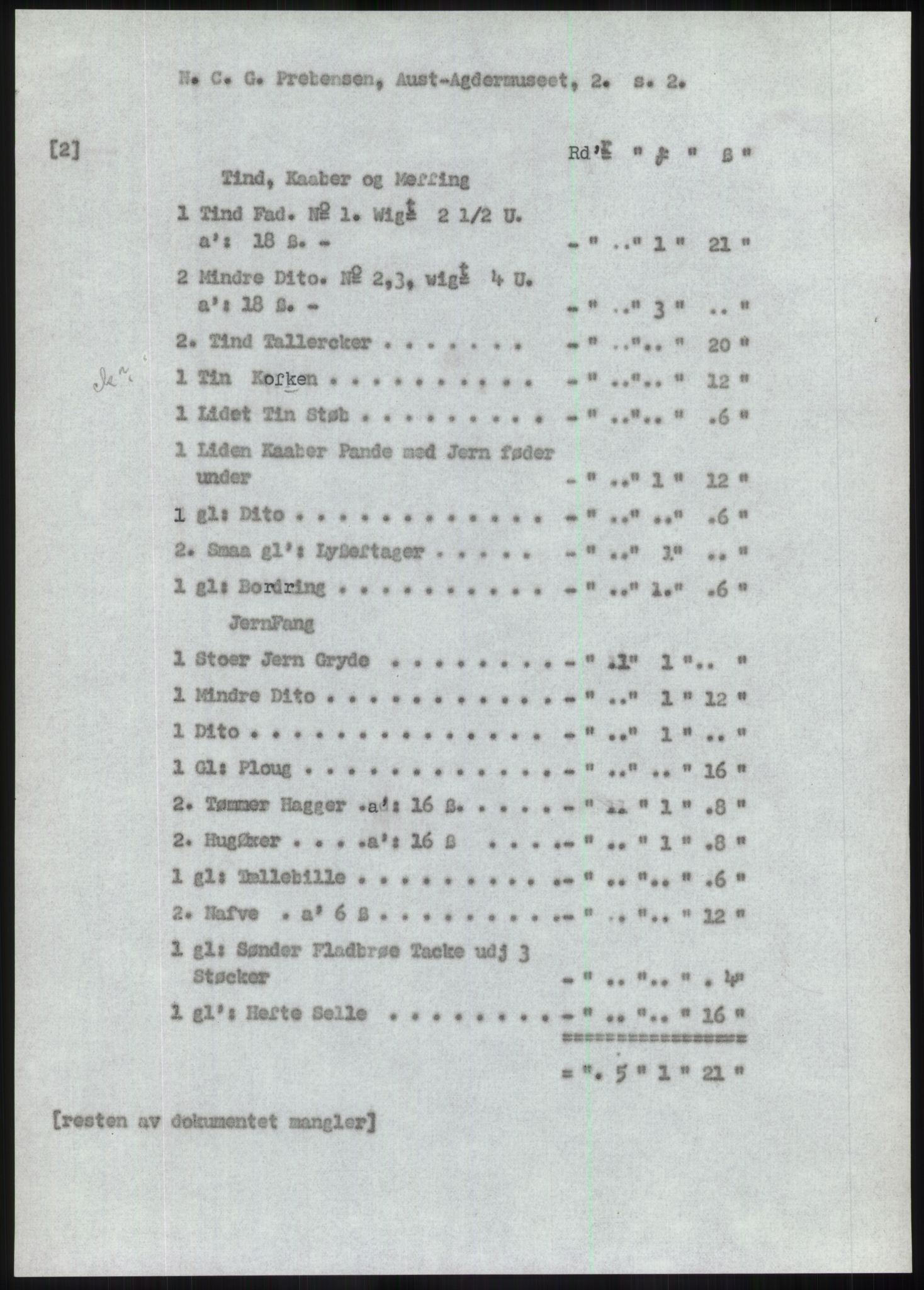 Samlinger til kildeutgivelse, Diplomavskriftsamlingen, AV/RA-EA-4053/H/Ha, s. 64