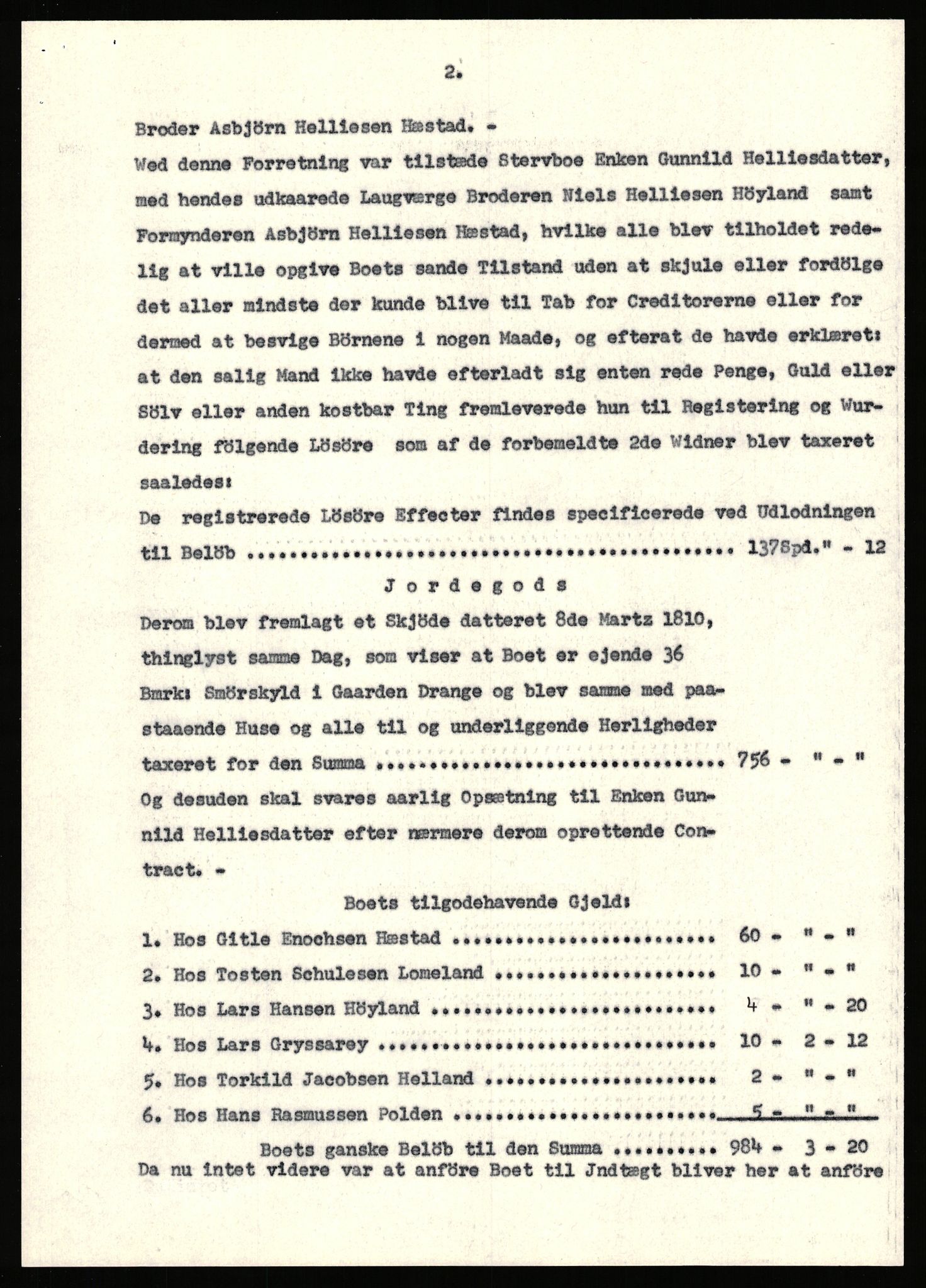 Statsarkivet i Stavanger, SAST/A-101971/03/Y/Yj/L0014: Avskrifter sortert etter gårdsnanv: Dalve - Dyrland, 1750-1930, s. 325