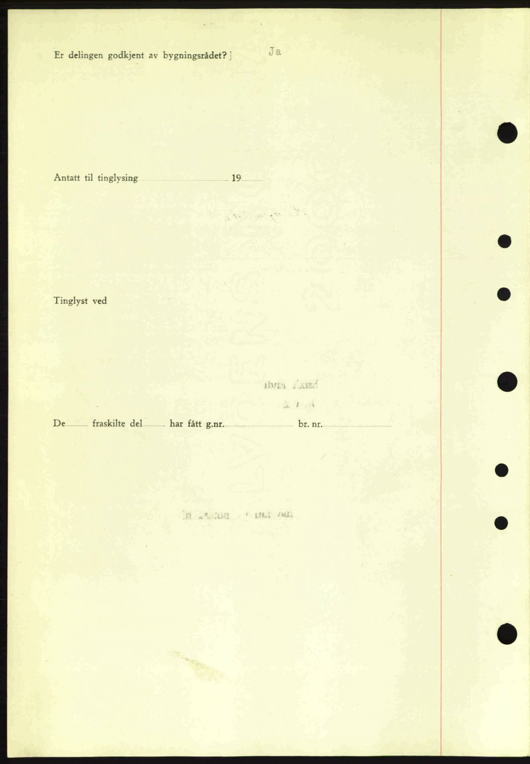 Moss sorenskriveri, SAO/A-10168: Pantebok nr. A9, 1941-1942, Dagboknr: 2274/1941