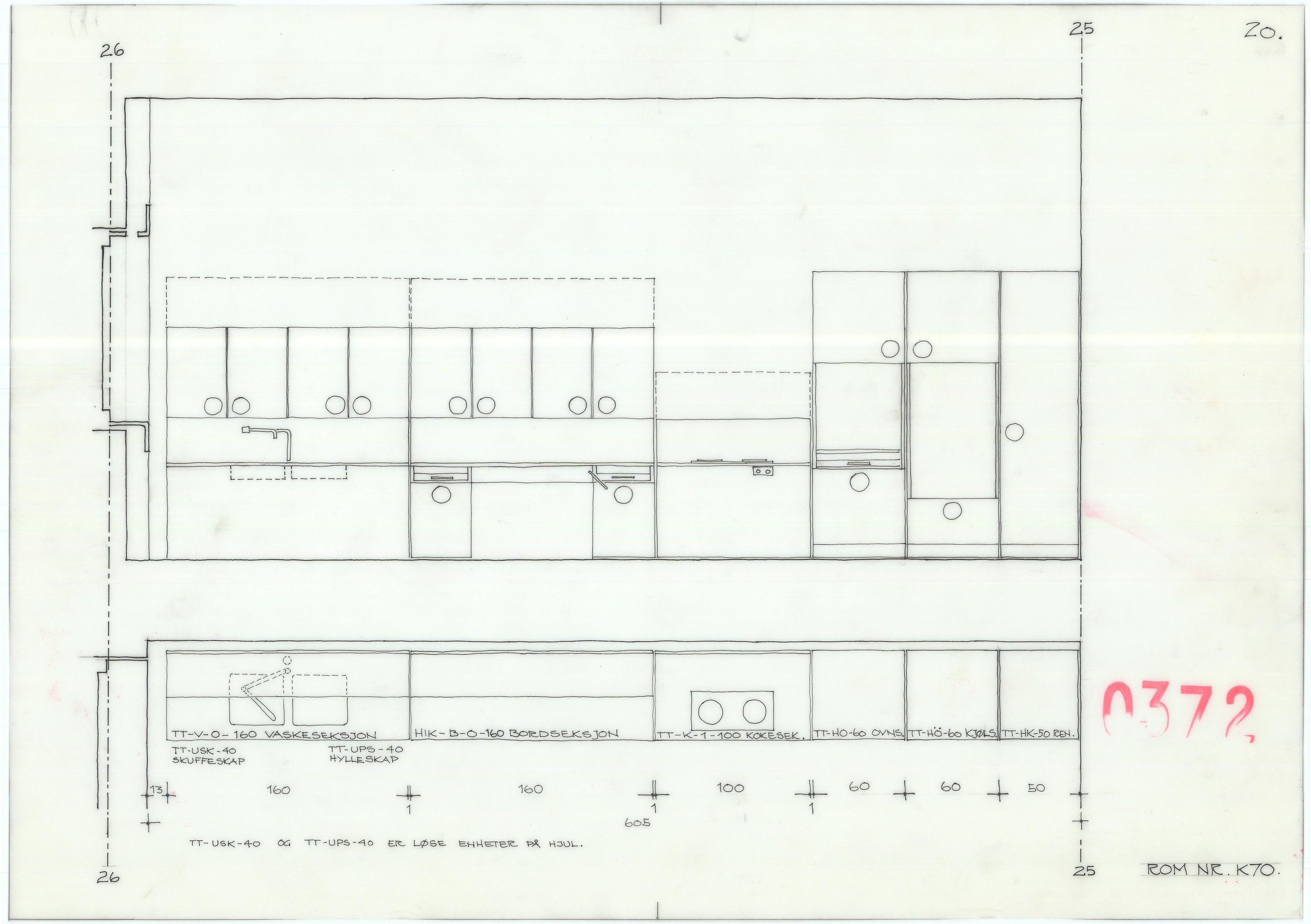 Eliassen og Lambertz-Nilssen Arkitekter, AAKS/PA-2983/T/T02/L0006: Tegningskogger 0372, 1967-1972, s. 27