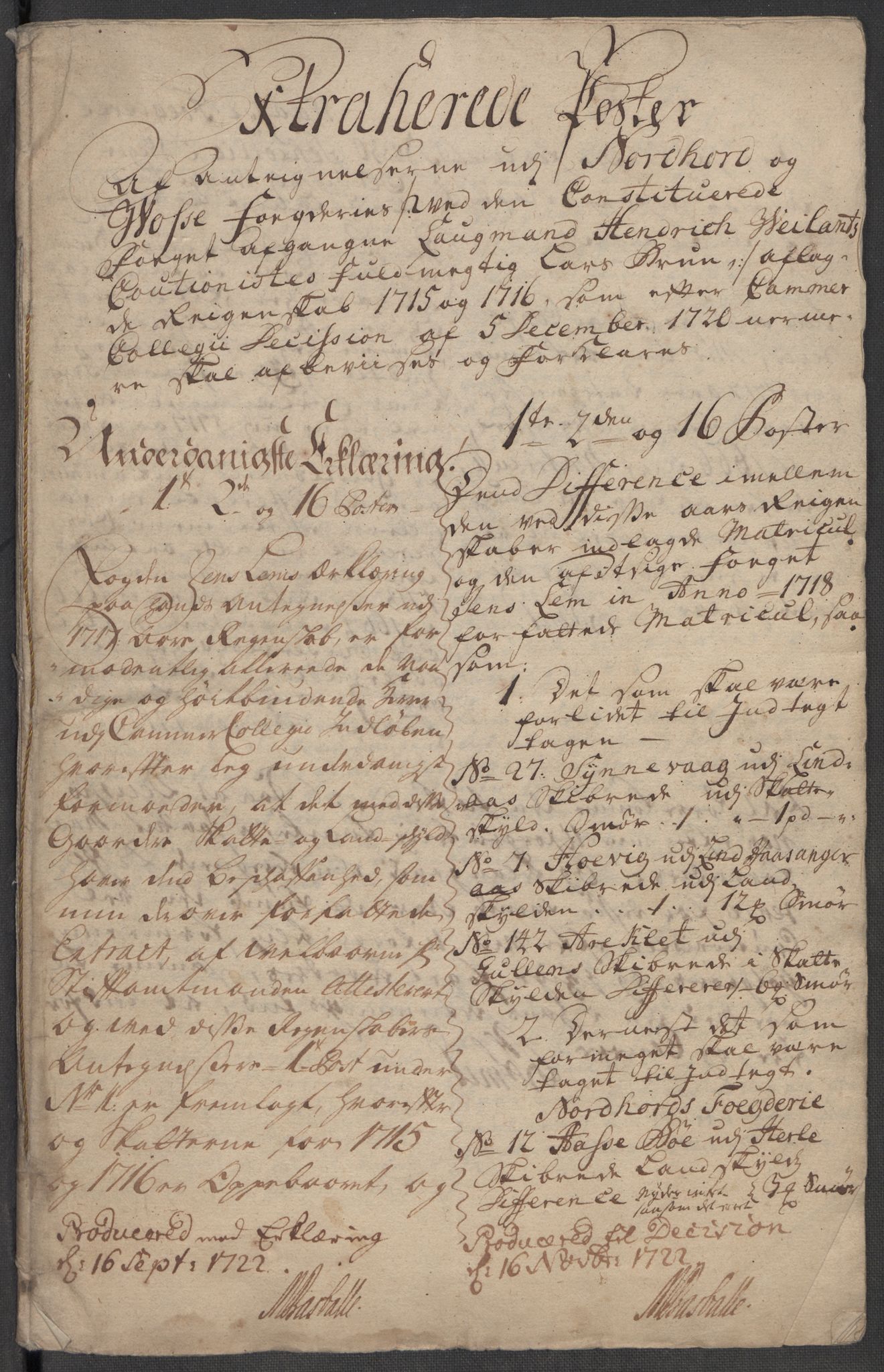 Rentekammeret inntil 1814, Reviderte regnskaper, Fogderegnskap, AV/RA-EA-4092/R51/L3198: Fogderegnskap Nordhordland og Voss, 1715, s. 378