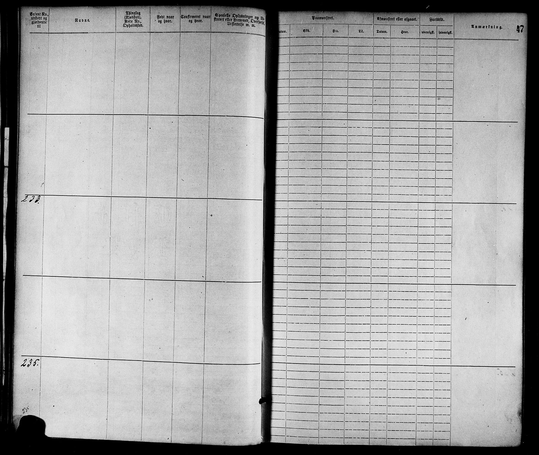 Lillesand mønstringskrets, AV/SAK-2031-0014/F/Fa/L0004: Annotasjonsrulle nr 1-1920 med register, G-1, 1869-1891, s. 69