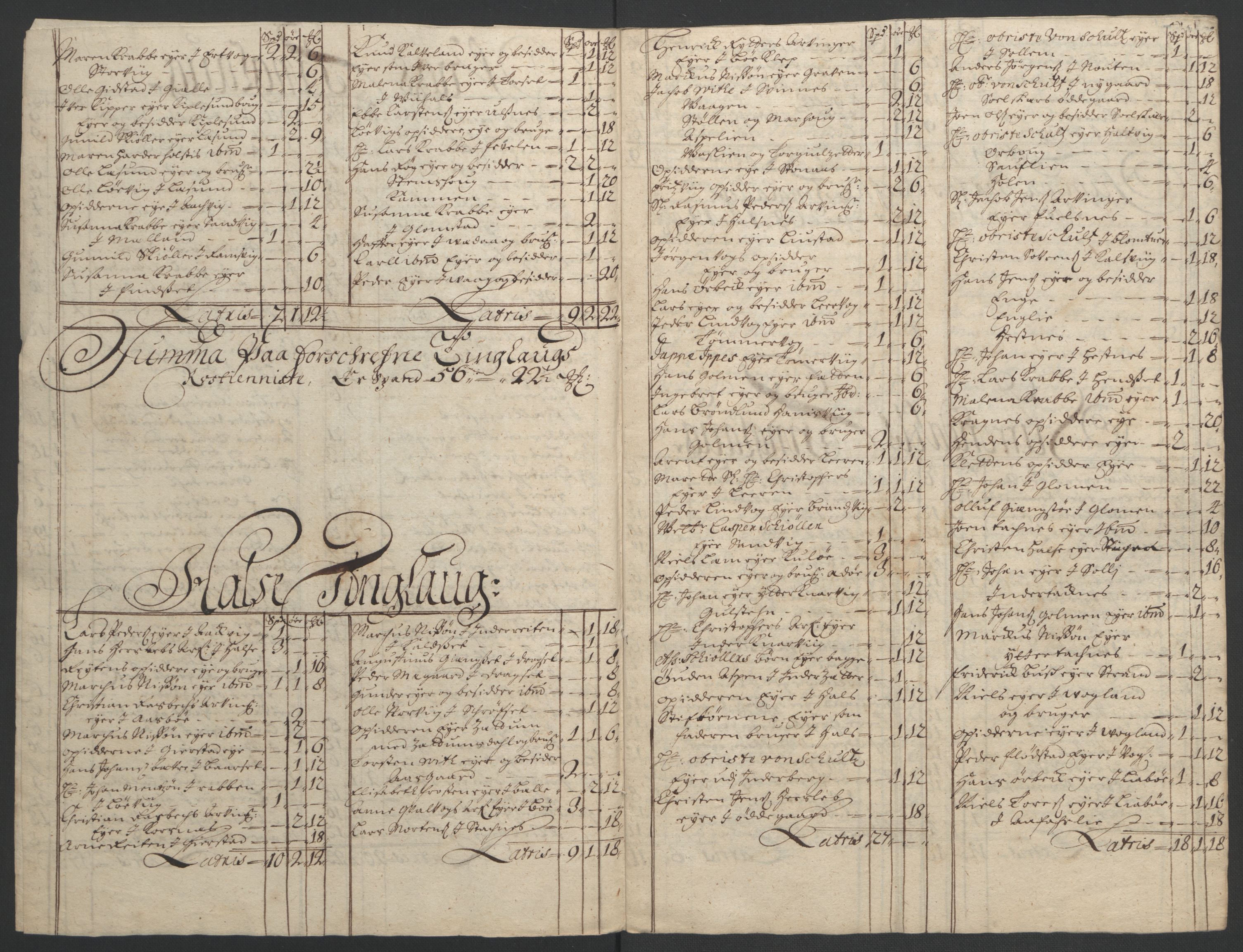 Rentekammeret inntil 1814, Reviderte regnskaper, Fogderegnskap, RA/EA-4092/R56/L3735: Fogderegnskap Nordmøre, 1692-1693, s. 93