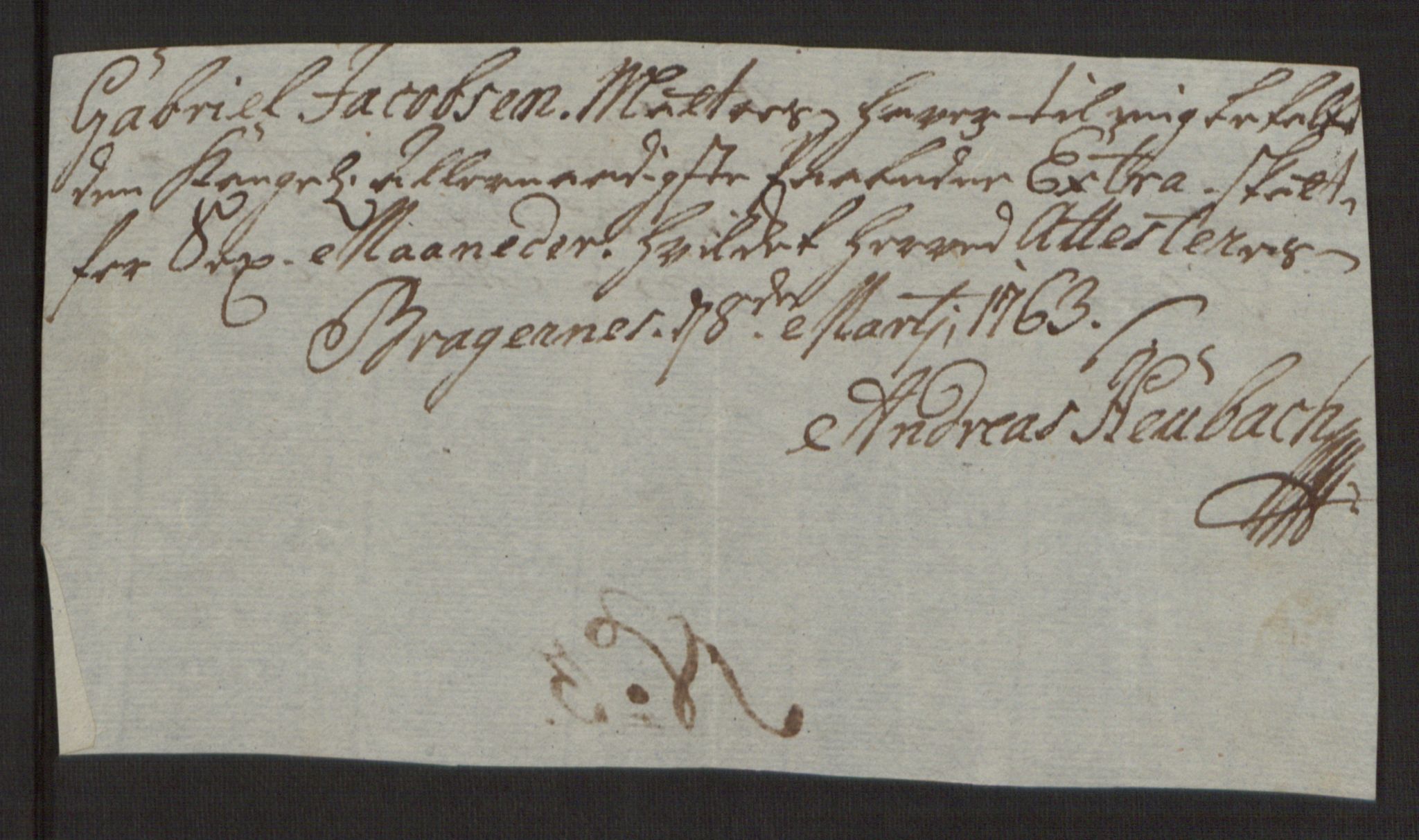Rentekammeret inntil 1814, Reviderte regnskaper, Byregnskaper, RA/EA-4066/R/Rg/L0144/0001: [G4] Kontribusjonsregnskap / Ekstraskatt, 1762-1767, s. 177