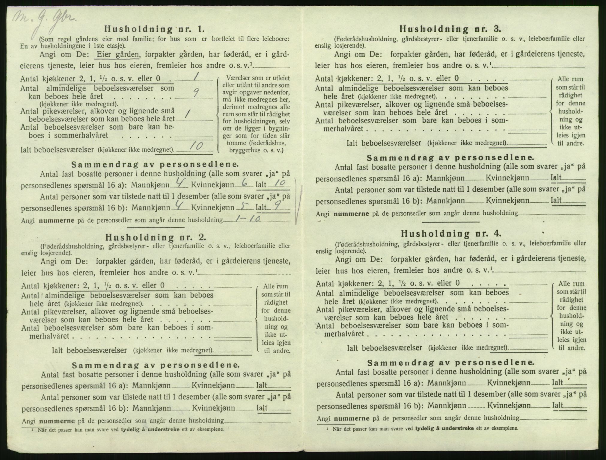 SAT, Folketelling 1920 for 1570 Valsøyfjord herred, 1920, s. 32