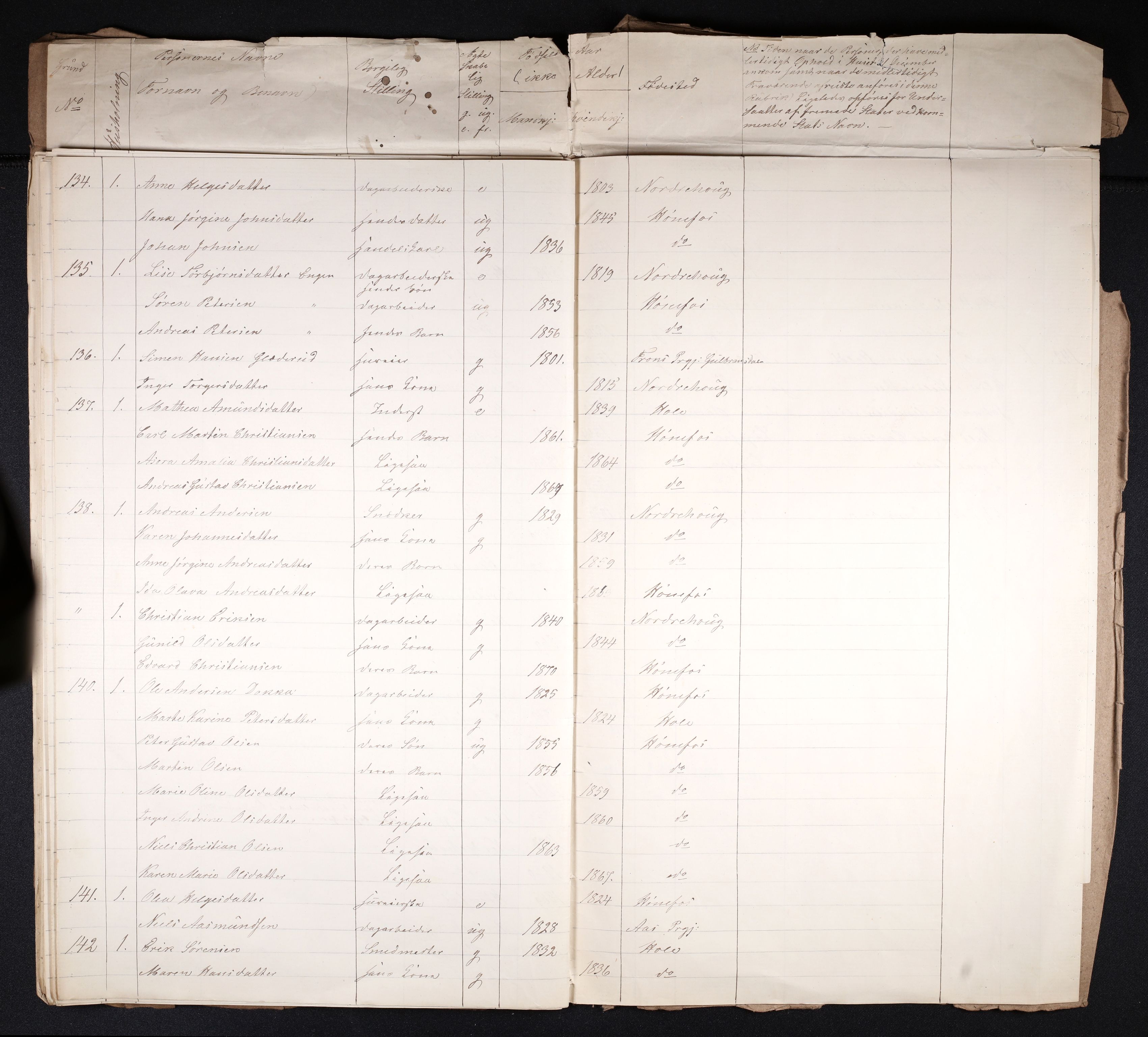 RA, Folketelling 1870 for 0601 Hønefoss kjøpstad, 1870, s. 39