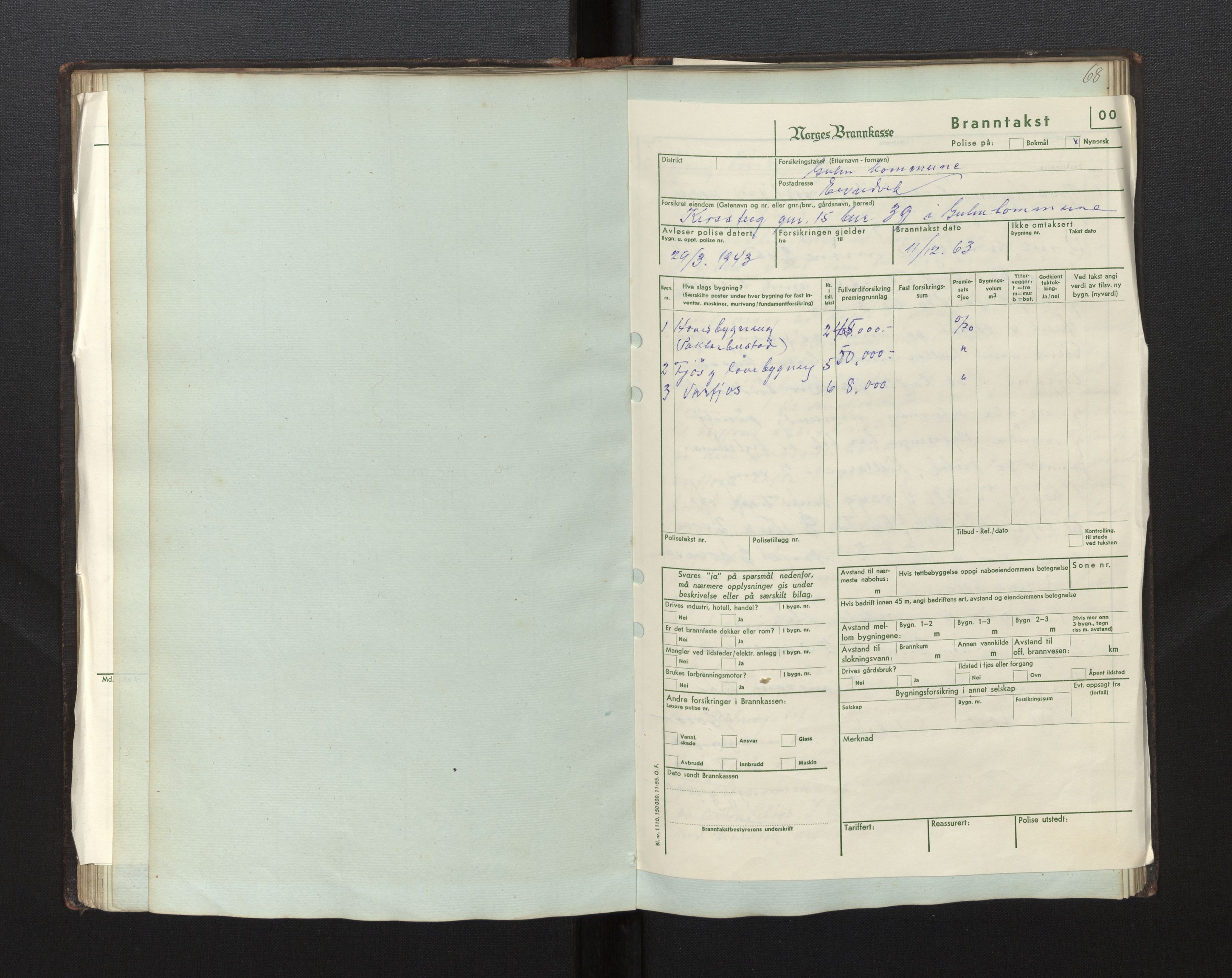 Lensmannen i Gulen, AV/SAB-A-27901/0012/L0001: Branntakstprotokoll, 1846-1943, s. 67b-68a