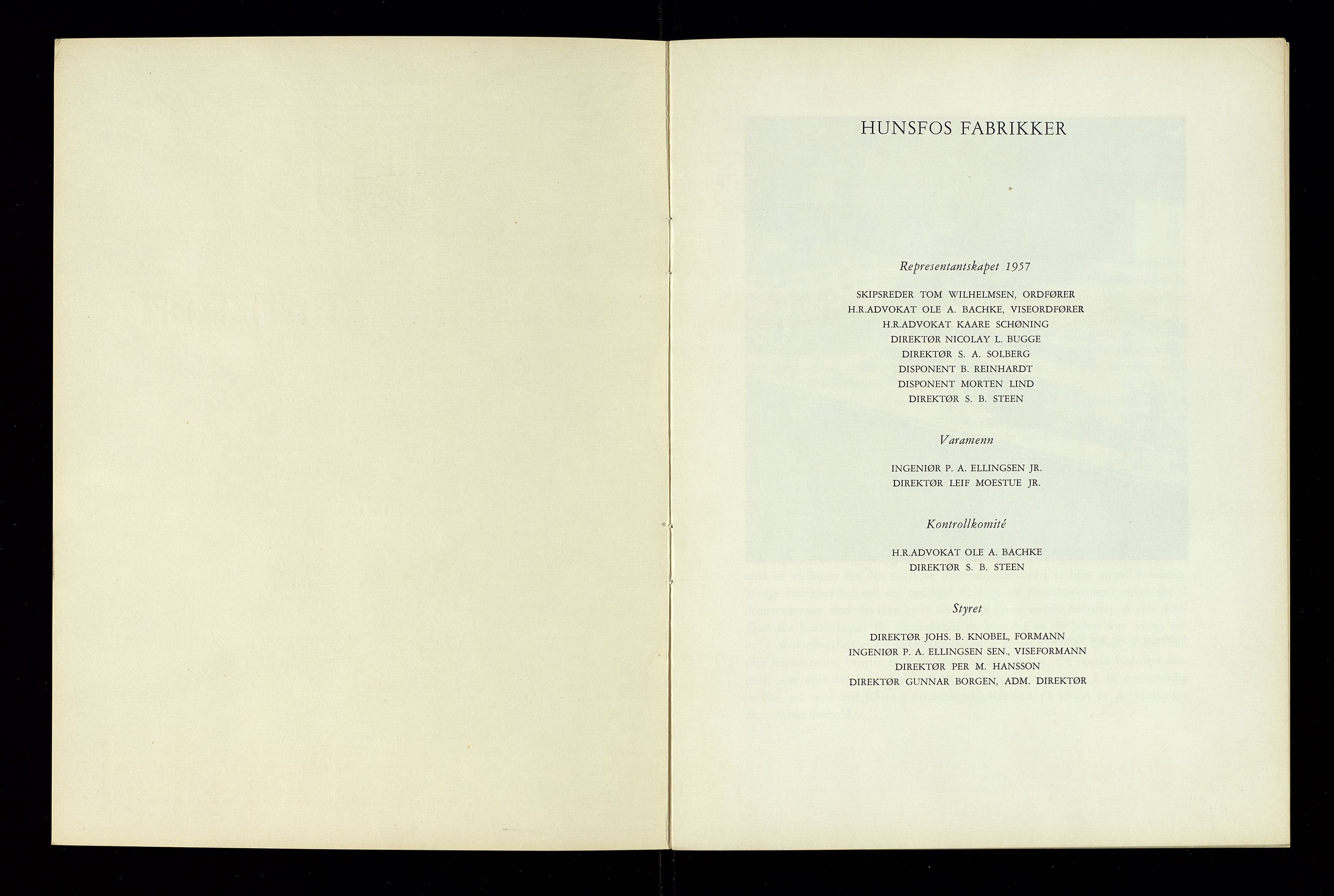 Hunsfos fabrikker, AV/SAK-D/1440/01/L0001/0003: Vedtekter, anmeldelser og årsberetninger / Årsberetninger og regnskap, 1918-1989, s. 146
