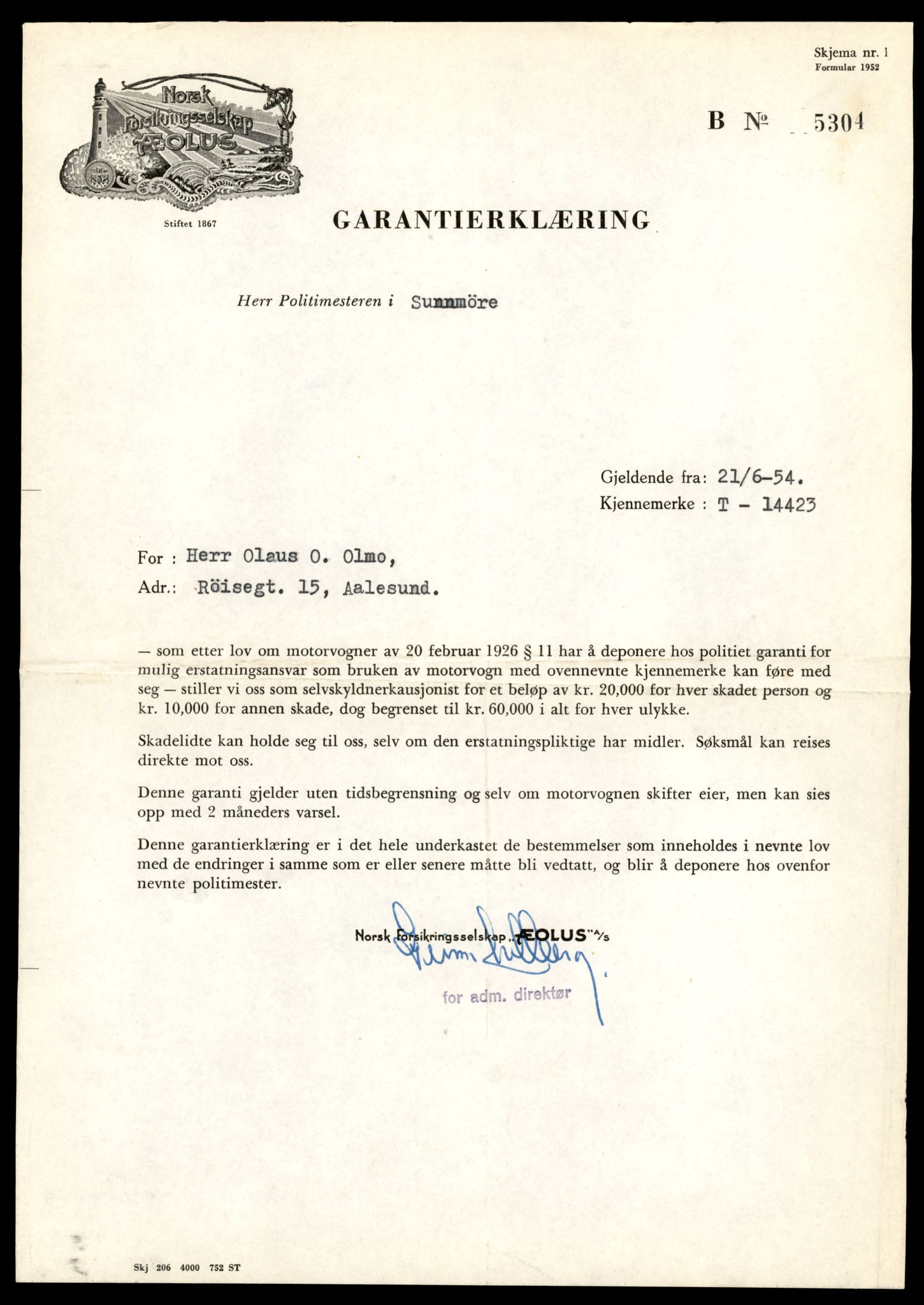 Møre og Romsdal vegkontor - Ålesund trafikkstasjon, AV/SAT-A-4099/F/Fe/L0045: Registreringskort for kjøretøy T 14320 - T 14444, 1927-1998, s. 2649