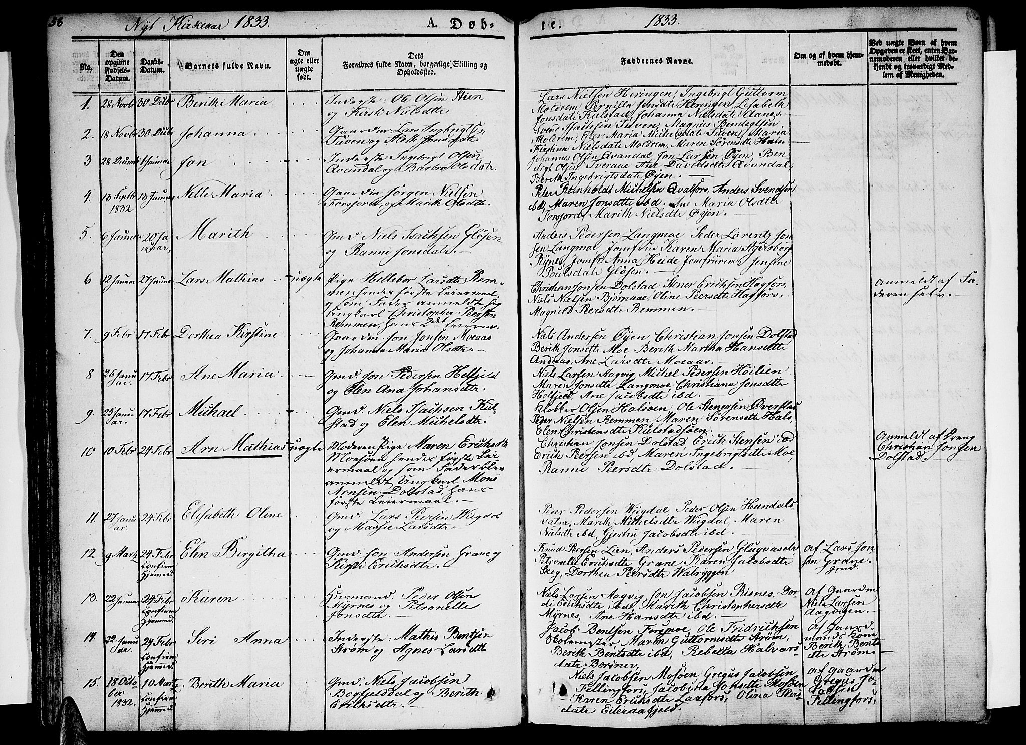 Ministerialprotokoller, klokkerbøker og fødselsregistre - Nordland, AV/SAT-A-1459/820/L0289: Ministerialbok nr. 820A10, 1826-1845, s. 58