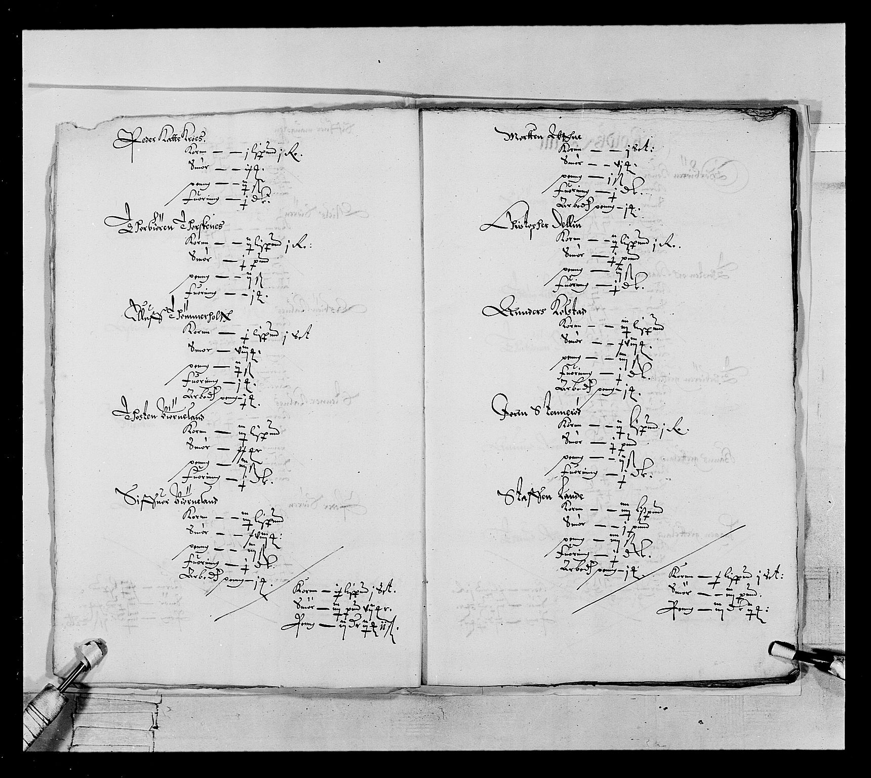 Stattholderembetet 1572-1771, RA/EA-2870/Ek/L0022/0001: Jordebøker 1633-1658: / Jordebok over viss rente i Tune, Åbygge, Hvaler og Veme skipreide, 1646-1647, s. 10