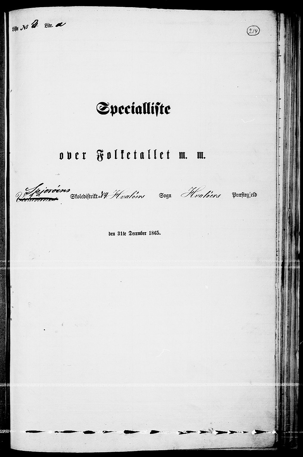 RA, Folketelling 1865 for 0111P Hvaler prestegjeld, 1865, s. 52