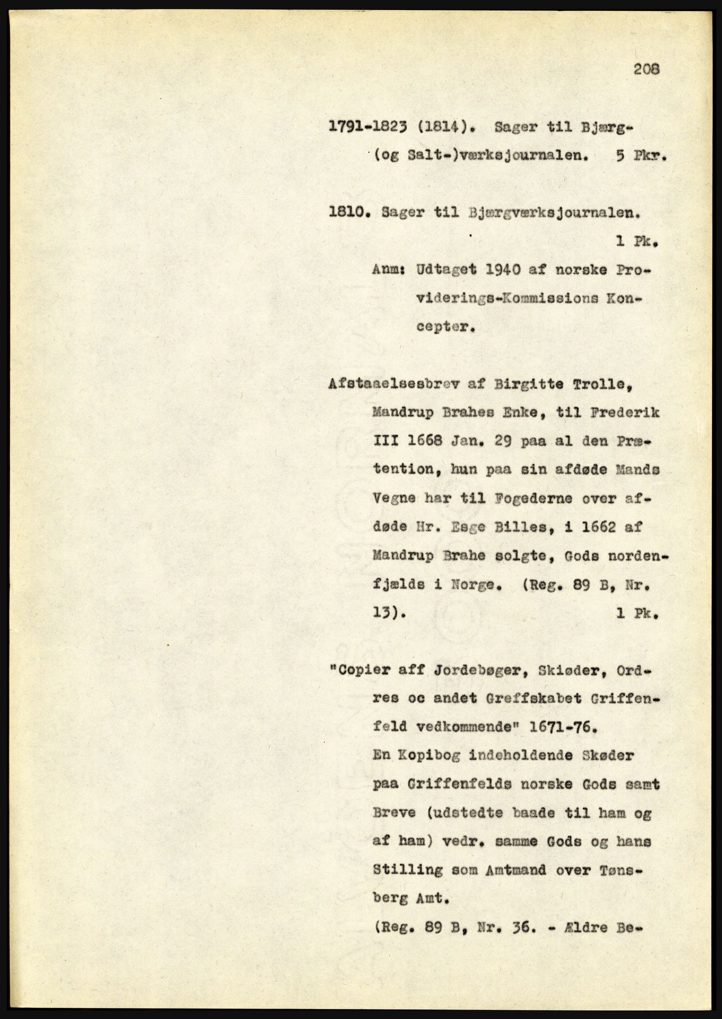Riksarkivet, Seksjon for eldre arkiv og spesialsamlinger, AV/RA-EA-6797/H/Ha, 1953, s. 208
