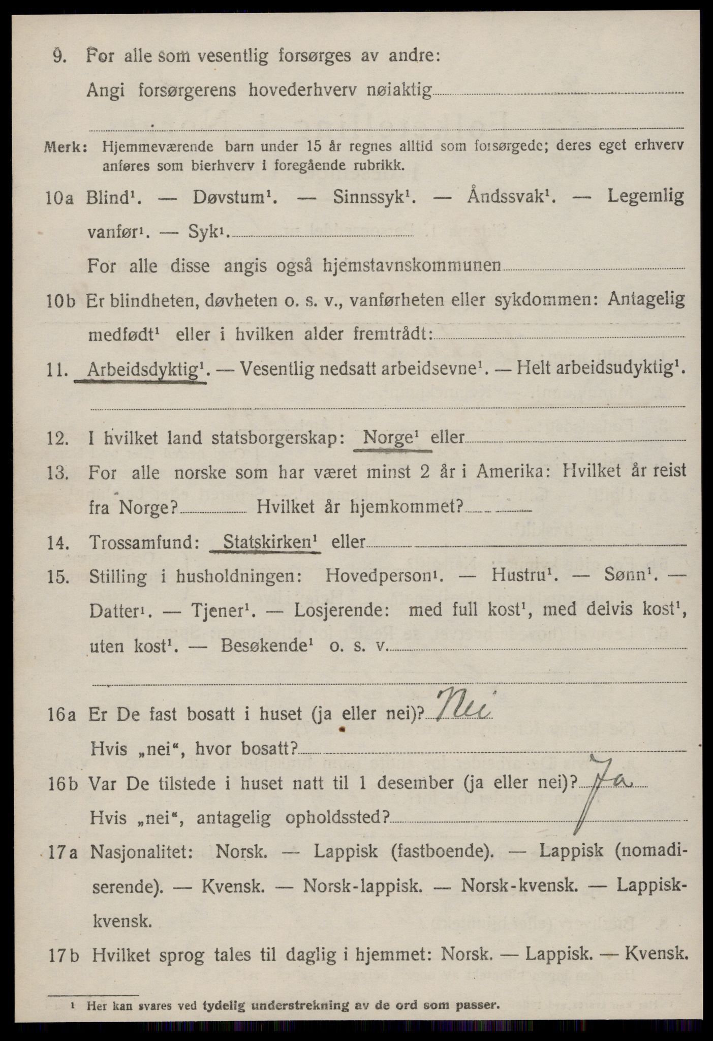 SAT, Folketelling 1920 for 1624 Rissa herred, 1920, s. 2466