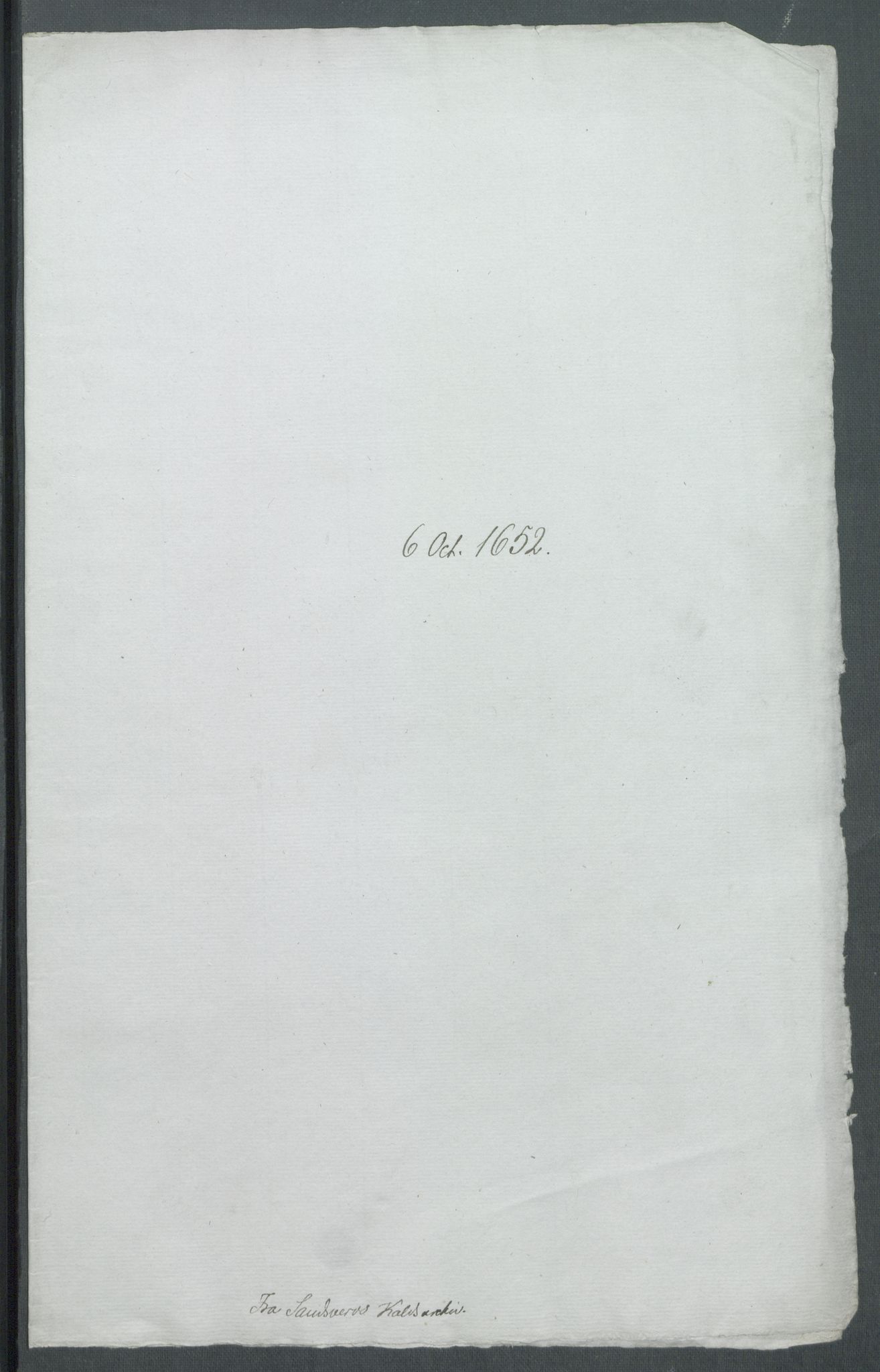 Riksarkivets diplomsamling, RA/EA-5965/F02/L0165: Dokumenter, 1652-1653, s. 94