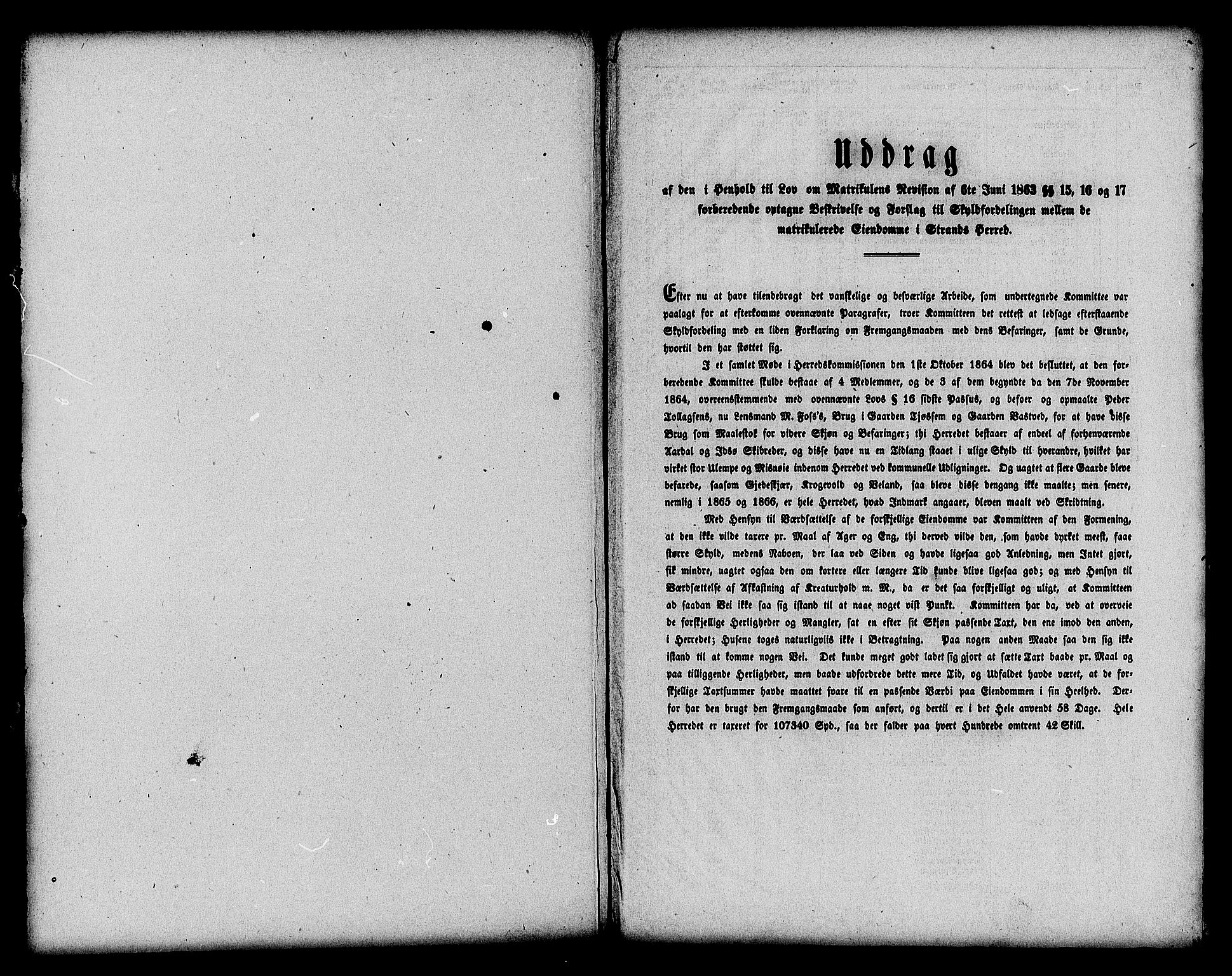 Matrikkelrevisjonen av 1863, AV/RA-S-1530/F/Fe/L0205: Strand, 1863