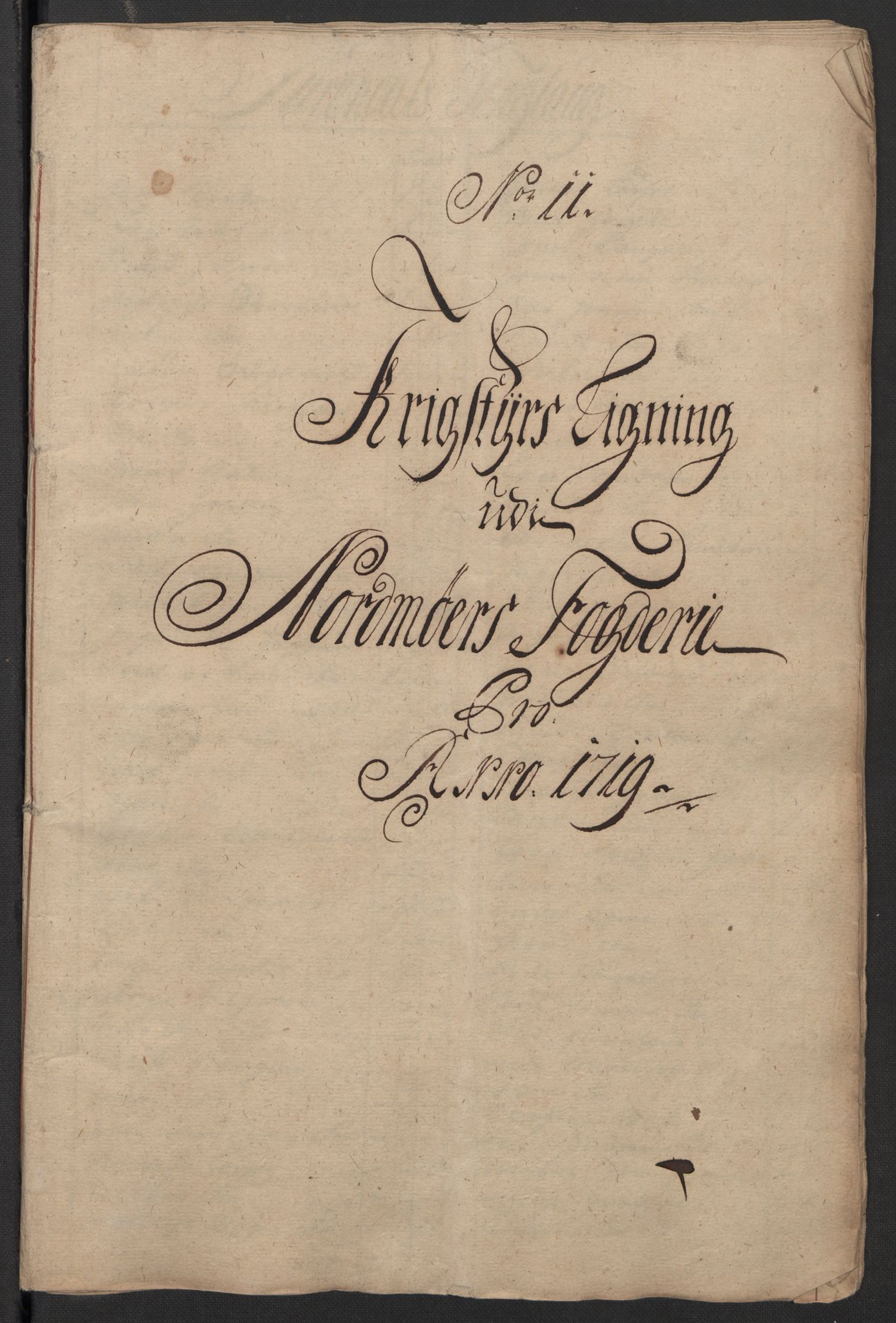 Rentekammeret inntil 1814, Reviderte regnskaper, Fogderegnskap, RA/EA-4092/R56/L3752: Fogderegnskap Nordmøre, 1719, s. 132