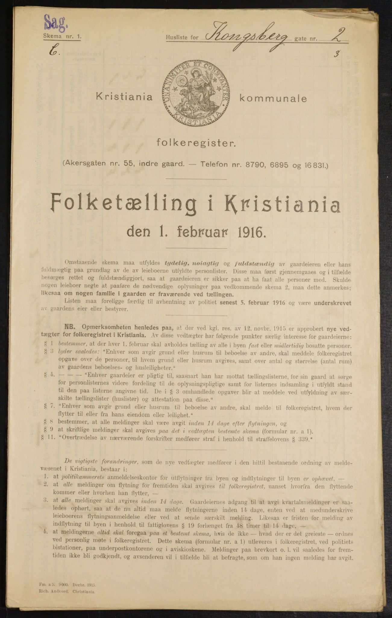OBA, Kommunal folketelling 1.2.1916 for Kristiania, 1916, s. 53769