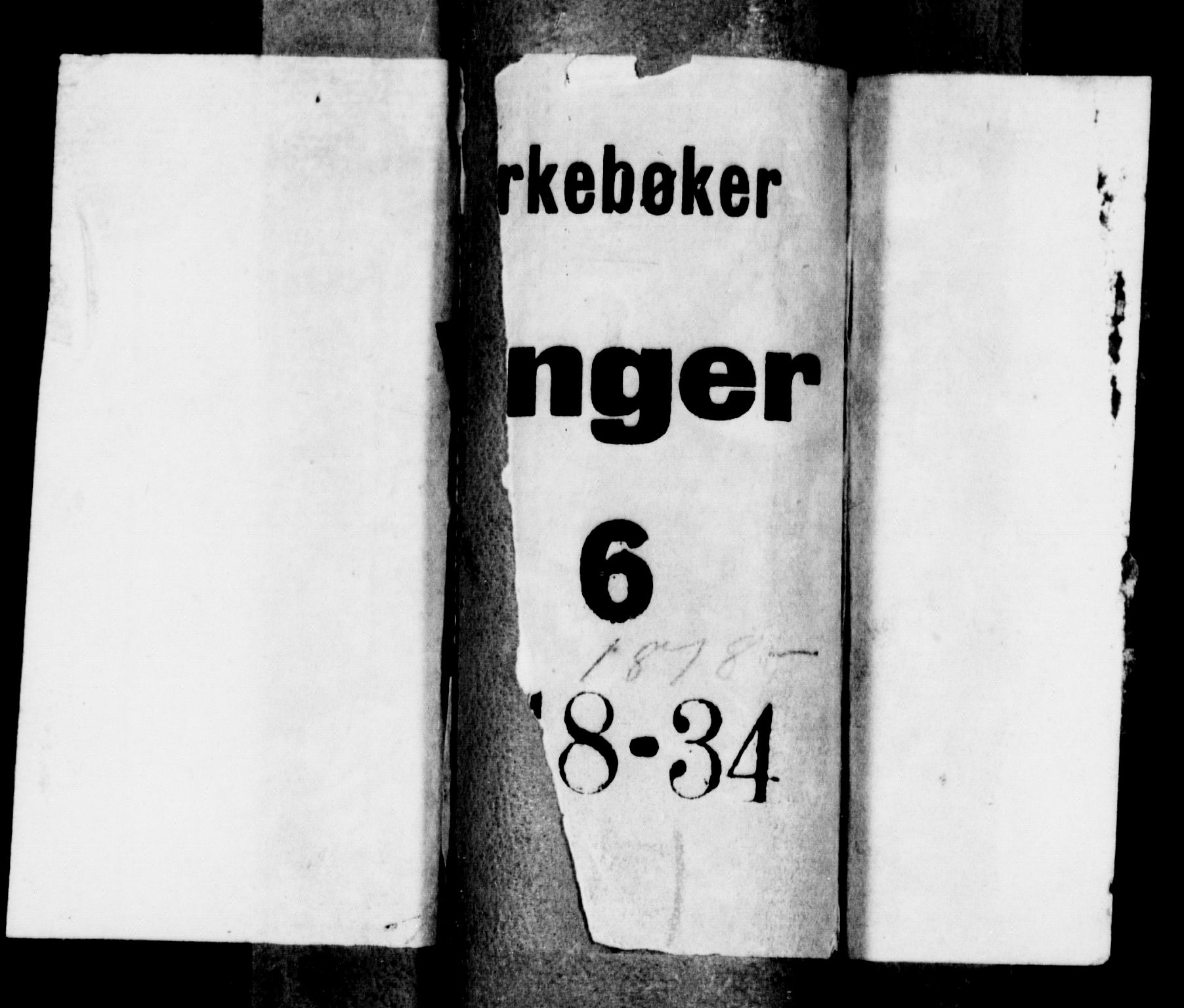Vinger prestekontor, SAH/PREST-024/H/Ha/Hab/L0002: Klokkerbok nr. 2, 1818-1834