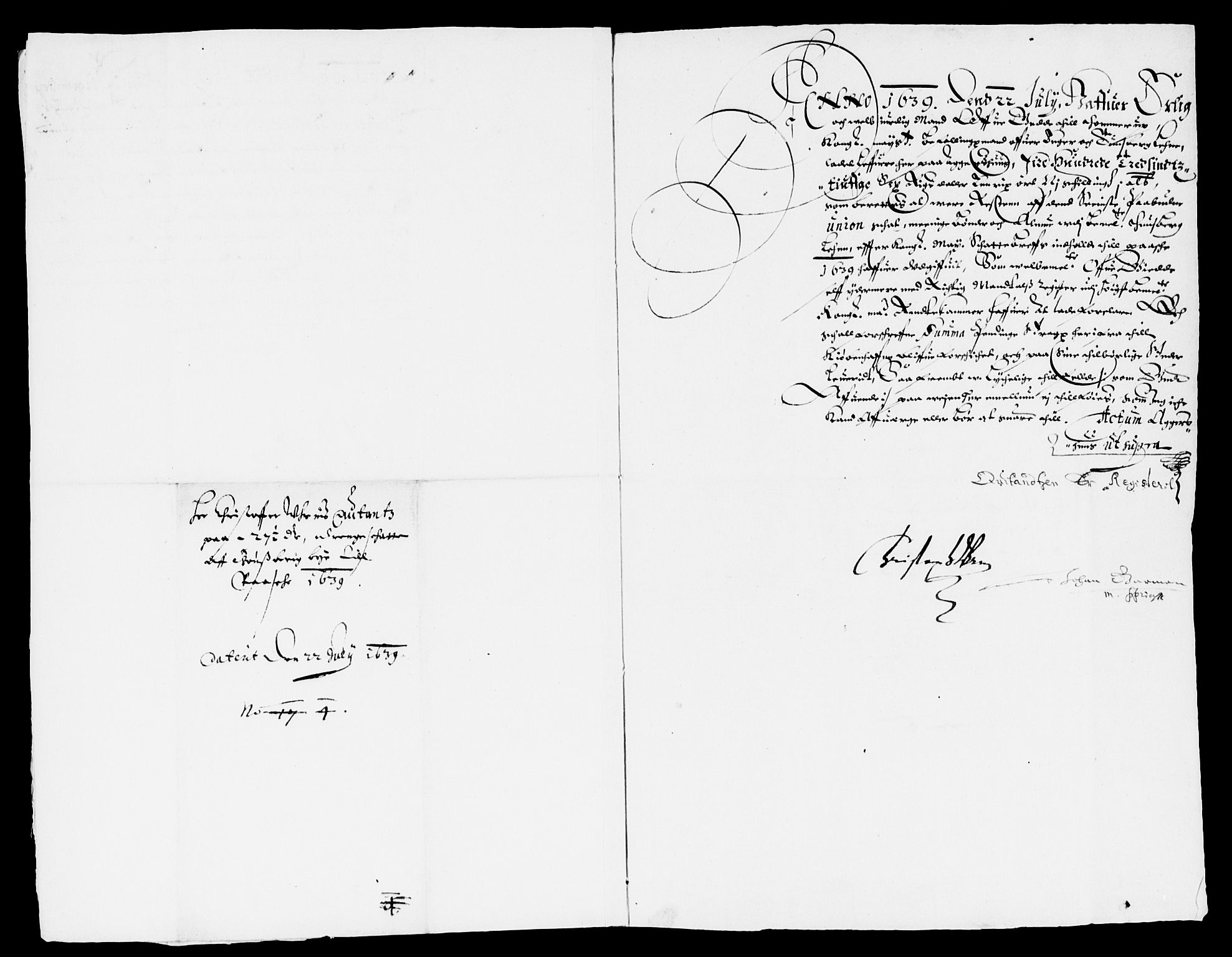 Rentekammeret inntil 1814, Reviderte regnskaper, Lensregnskaper, AV/RA-EA-5023/R/Rb/Rbo/L0019: Tønsberg len, 1638-1640