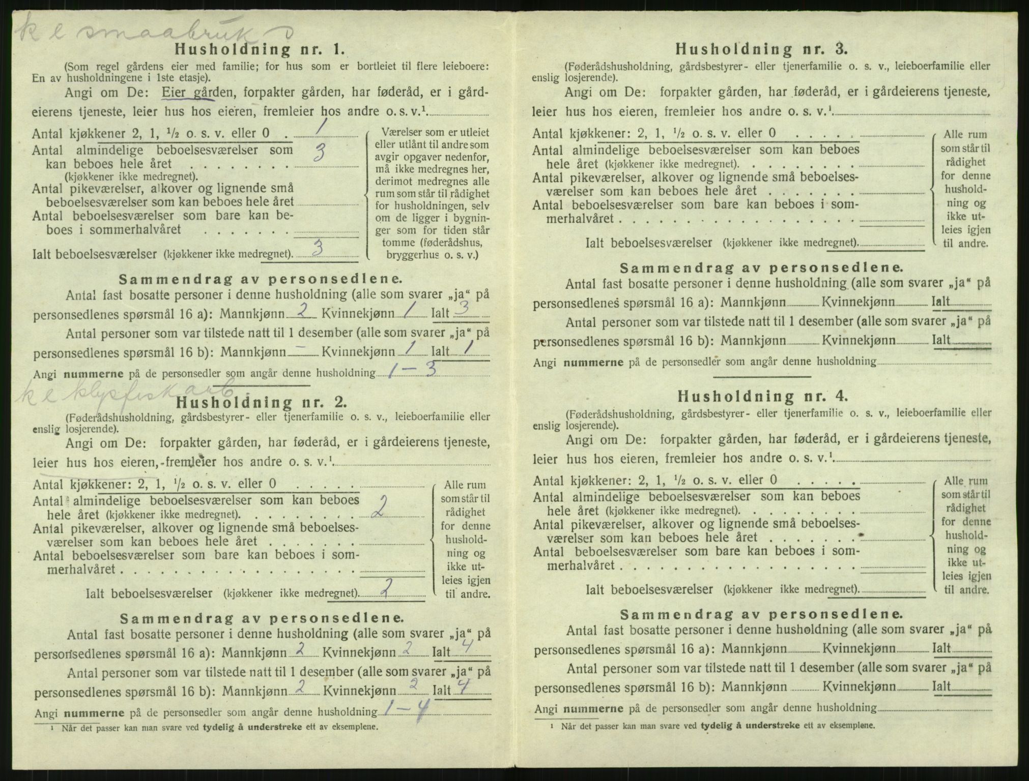 SAT, Folketelling 1920 for 1554 Bremsnes herred, 1920, s. 910