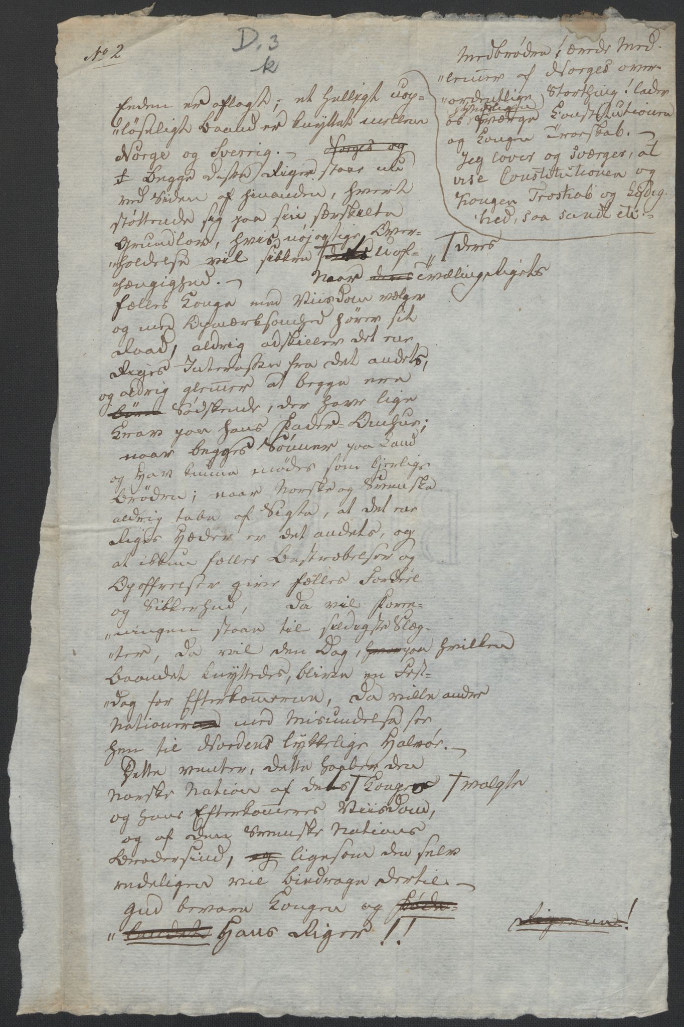 Christie, Wilhelm Frimann Koren, AV/RA-PA-0014/F/L0004: Christies dokumenter fra 1814, 1814, s. 220