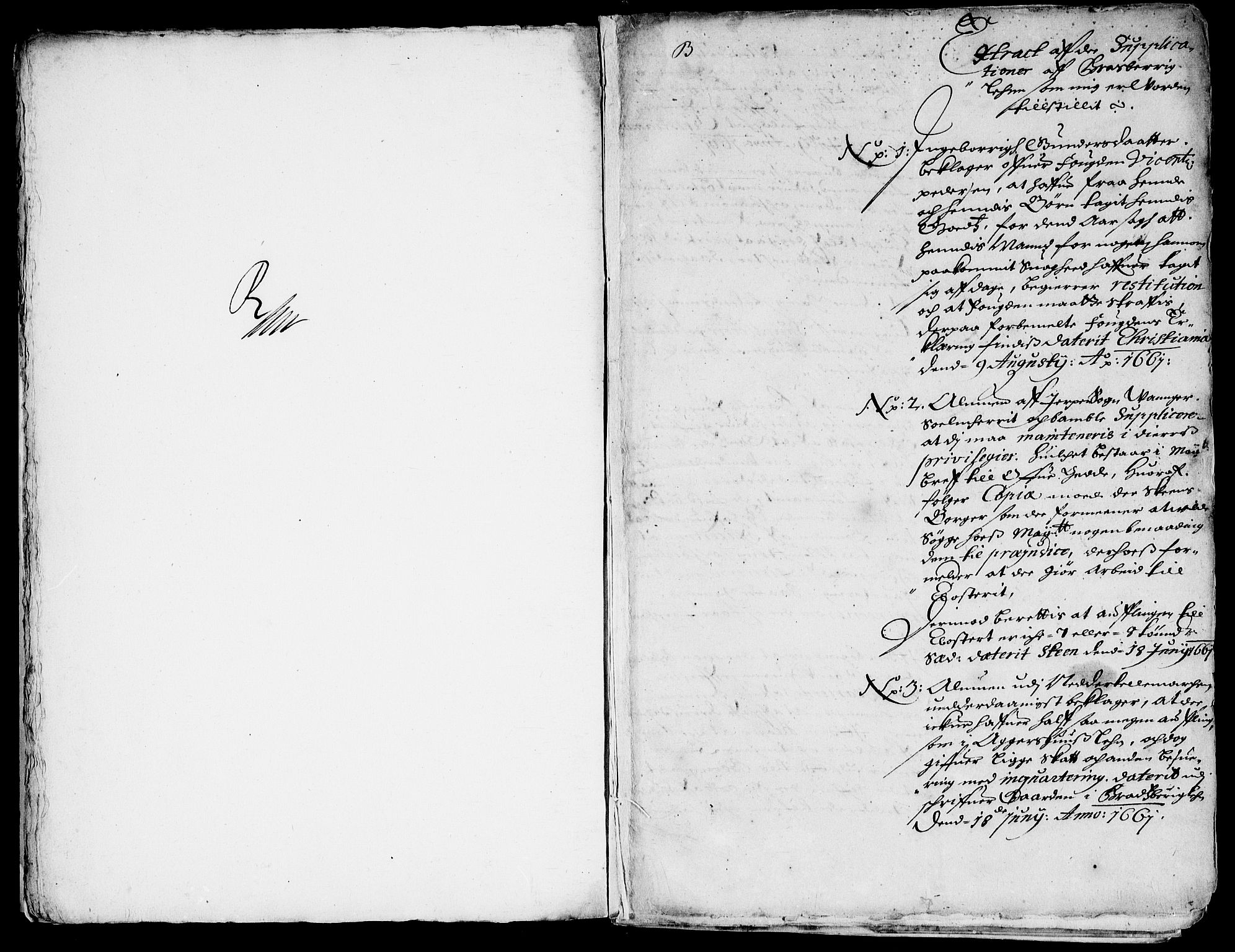Danske Kanselli, Skapsaker, RA/EA-4061/F/L0071: Skap 15, pakke 1A-31 Ia, 1618-1701, s. 205