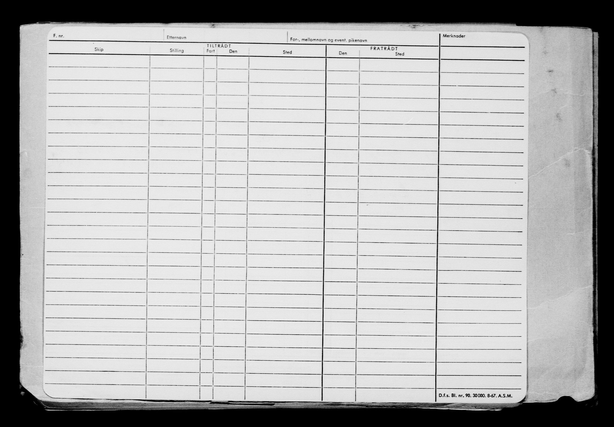 Direktoratet for sjømenn, RA/S-3545/G/Gb/L0140: Hovedkort, 1916, s. 504