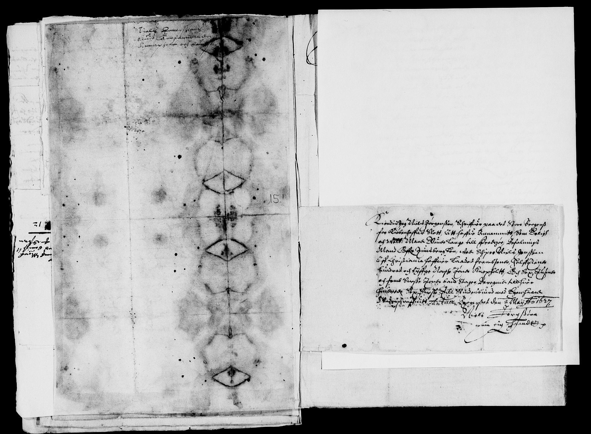 Rentekammeret inntil 1814, Reviderte regnskaper, Lensregnskaper, AV/RA-EA-5023/R/Rb/Rbo/L0007: Tønsberg len, 1624-1627