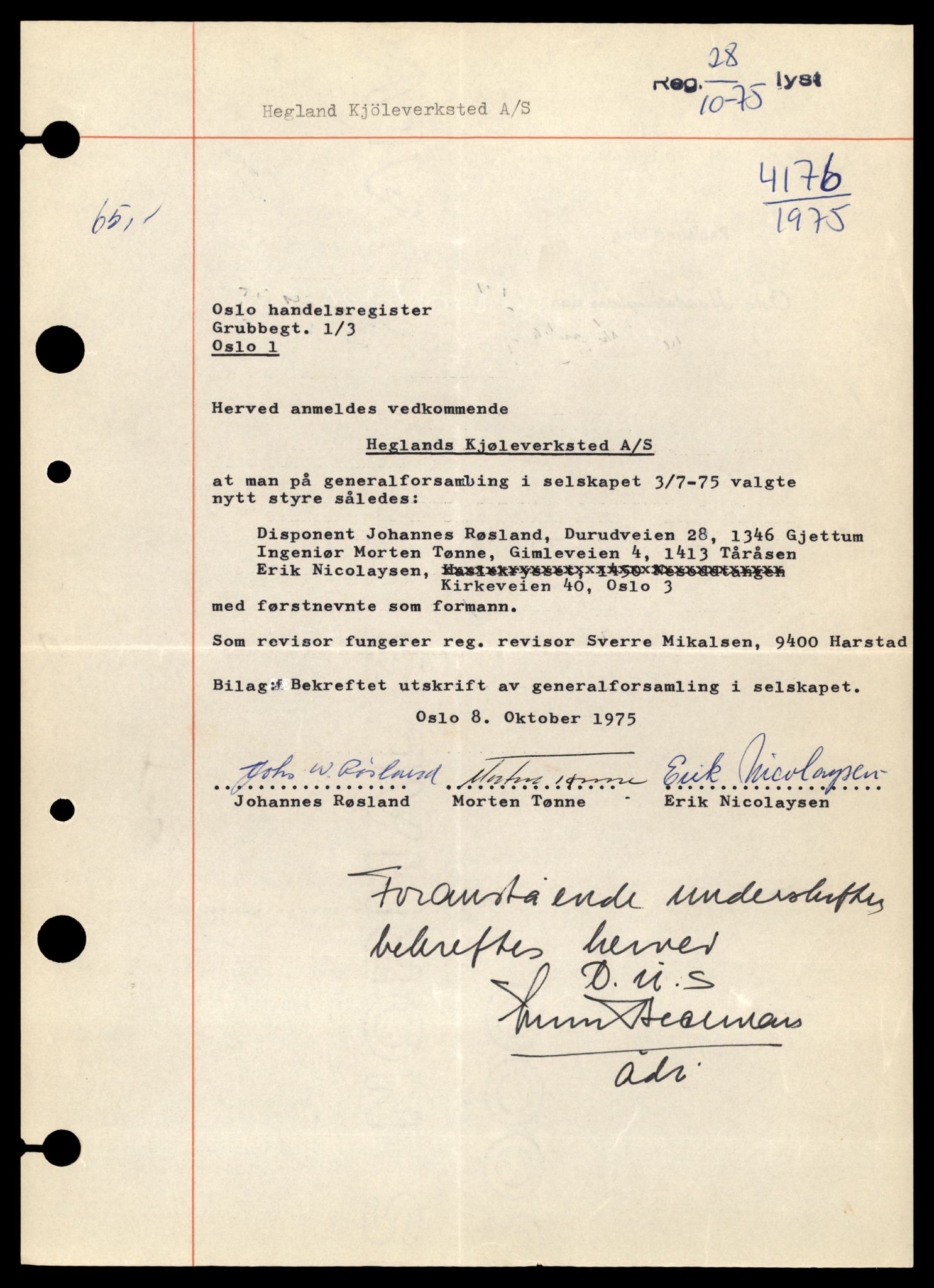 Oslo byfogd, Handelsregisteret, AV/SAT-A-10867/G/Gb/Gbb/L0033: Registreringsmeldinger, He-Me, 1979, s. 5