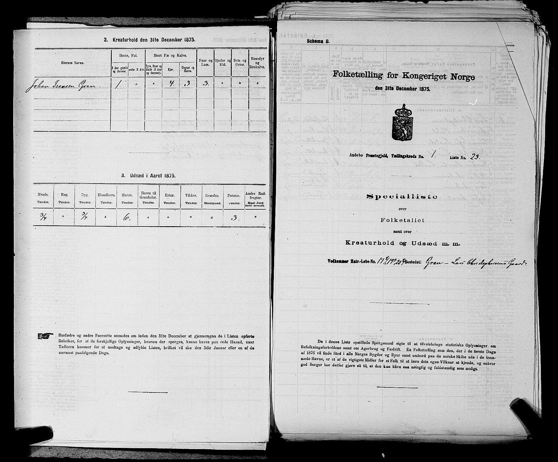 SAKO, Folketelling 1875 for 0719P Andebu prestegjeld, 1875, s. 68