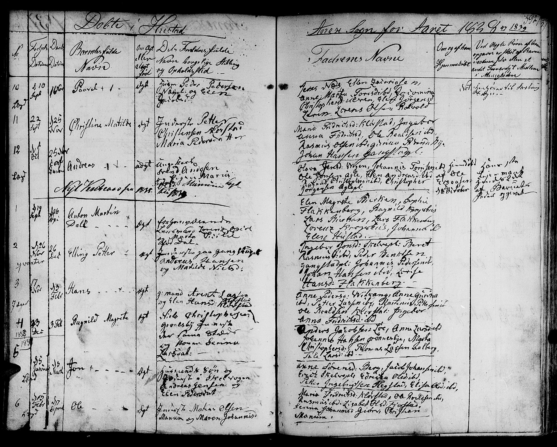 Ministerialprotokoller, klokkerbøker og fødselsregistre - Nord-Trøndelag, AV/SAT-A-1458/730/L0277: Ministerialbok nr. 730A06 /3, 1830-1839, s. 392